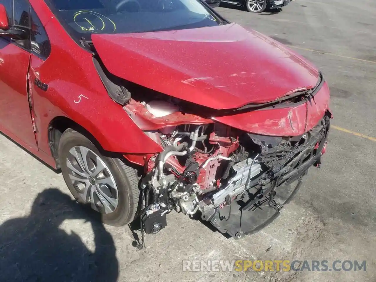 9 Photograph of a damaged car JTDKARFP3L3157653 TOYOTA PRIUS 2020