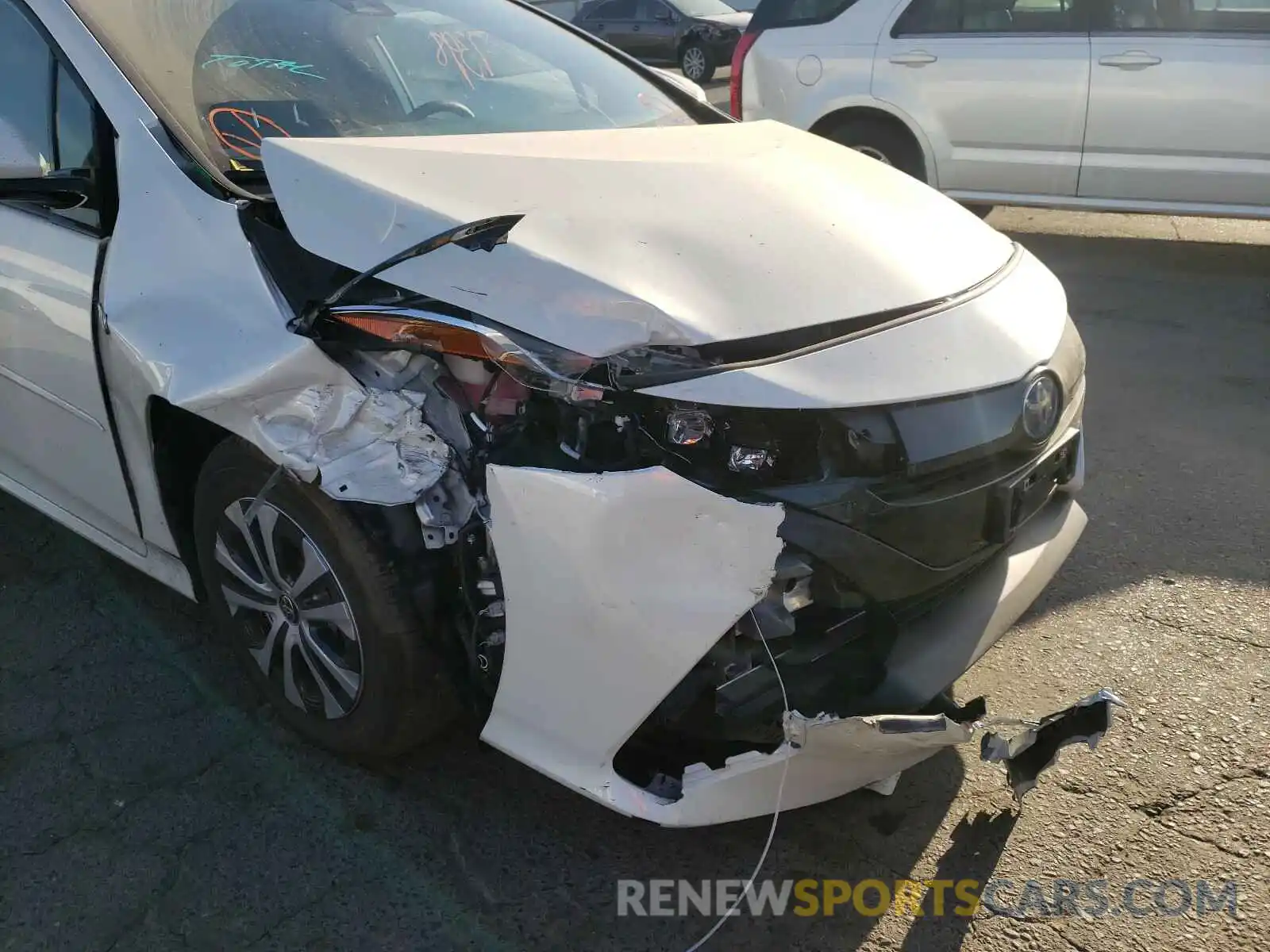 9 Photograph of a damaged car JTDKARFP3L3161489 TOYOTA PRIUS 2020