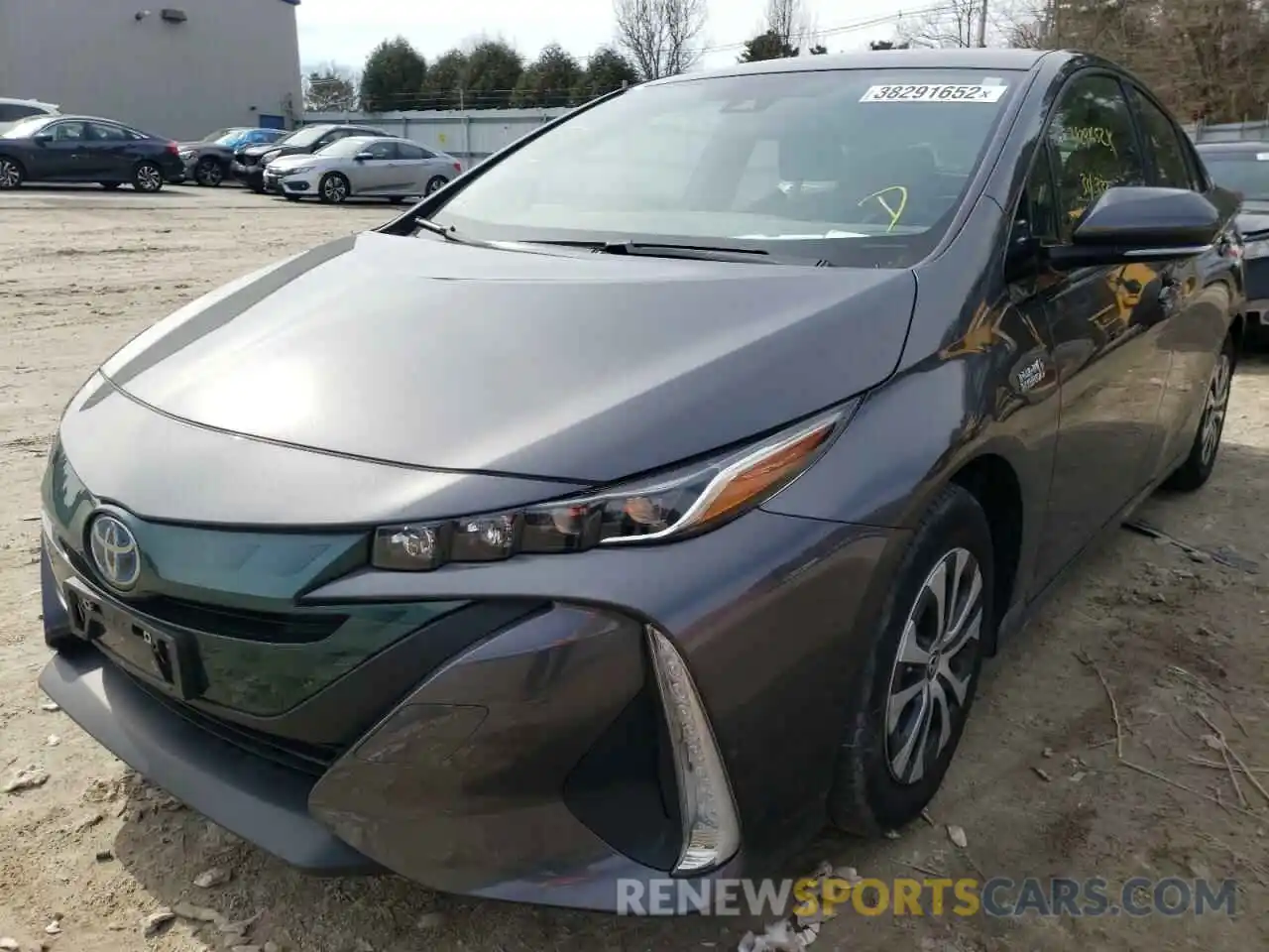 2 Photograph of a damaged car JTDKARFP4L3123110 TOYOTA PRIUS 2020