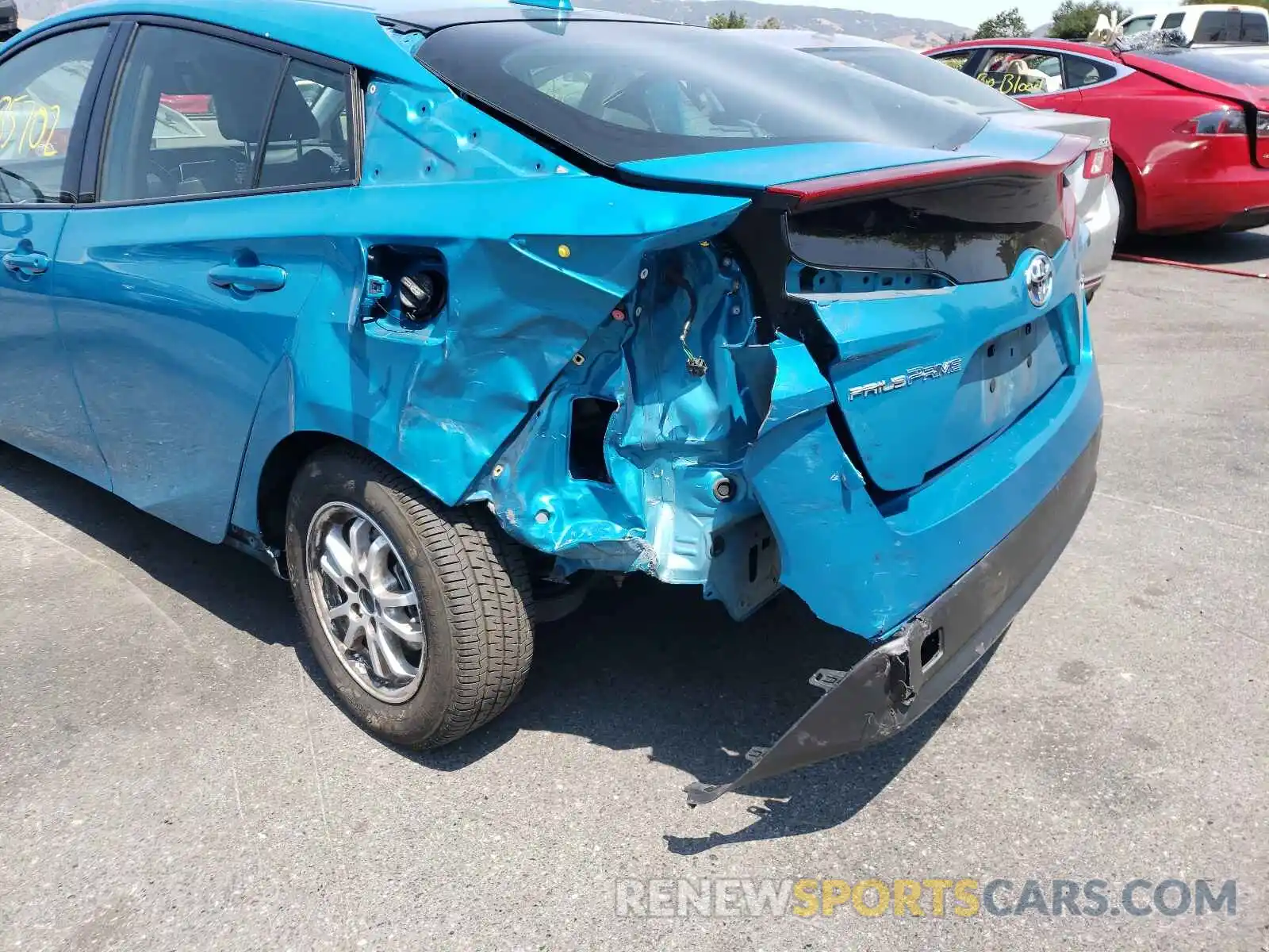 9 Photograph of a damaged car JTDKARFP4L3126119 TOYOTA PRIUS 2020