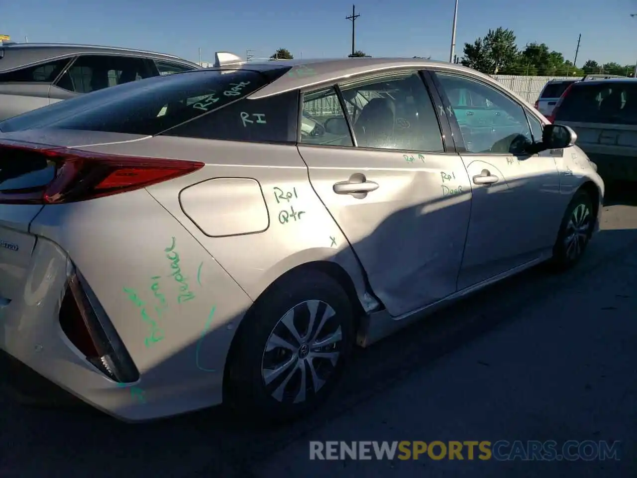 9 Photograph of a damaged car JTDKARFP4L3127741 TOYOTA PRIUS 2020