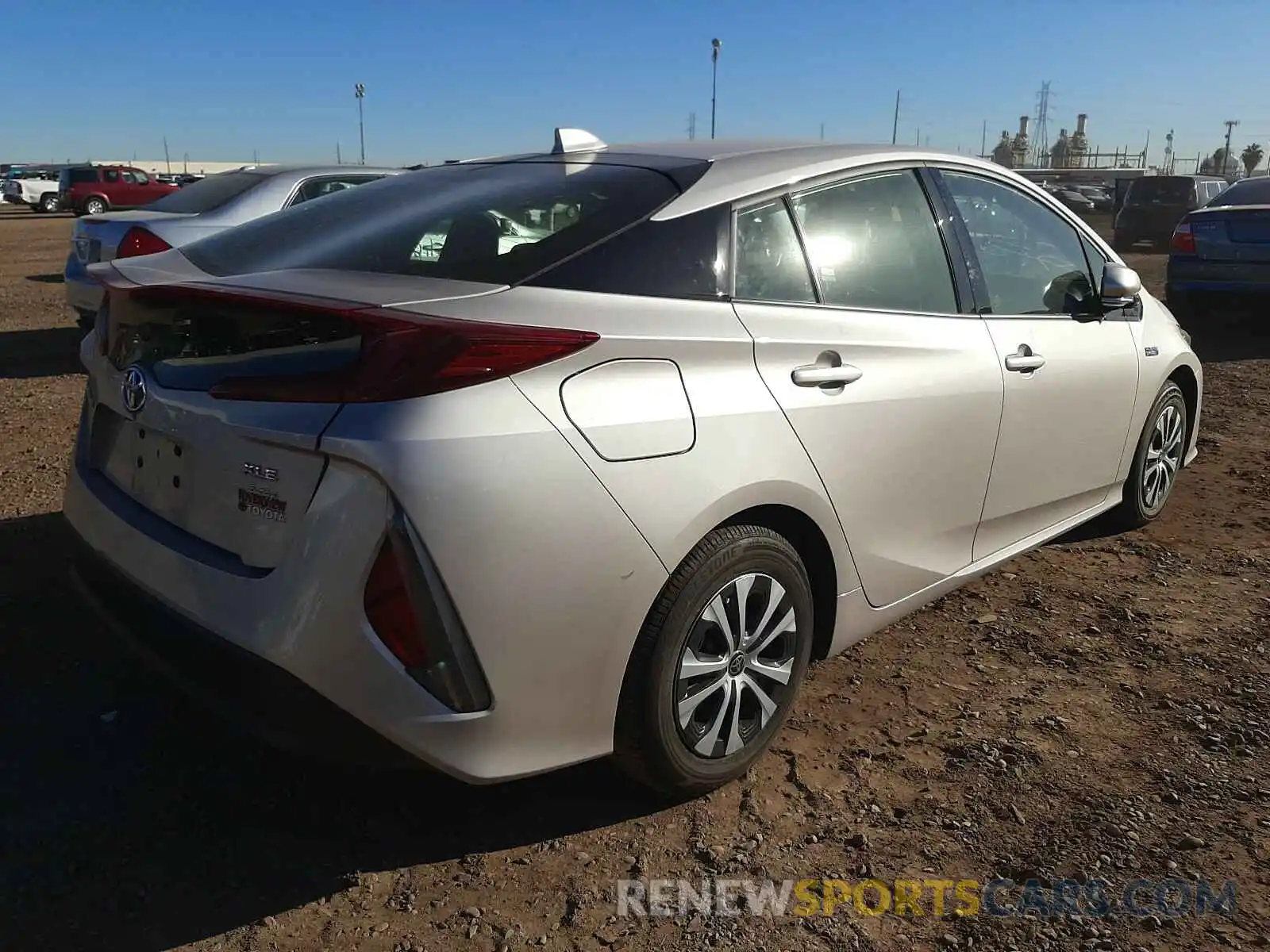 4 Photograph of a damaged car JTDKARFP4L3132261 TOYOTA PRIUS 2020