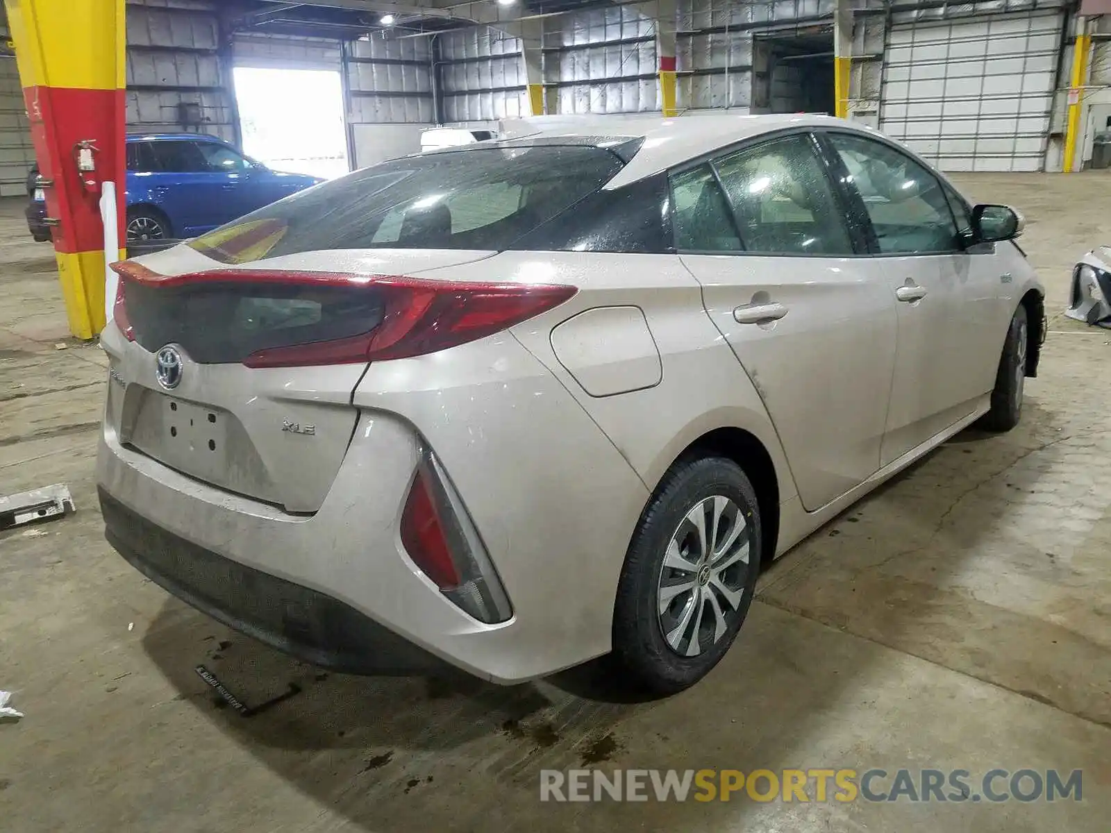 4 Photograph of a damaged car JTDKARFP4L3135323 TOYOTA PRIUS 2020