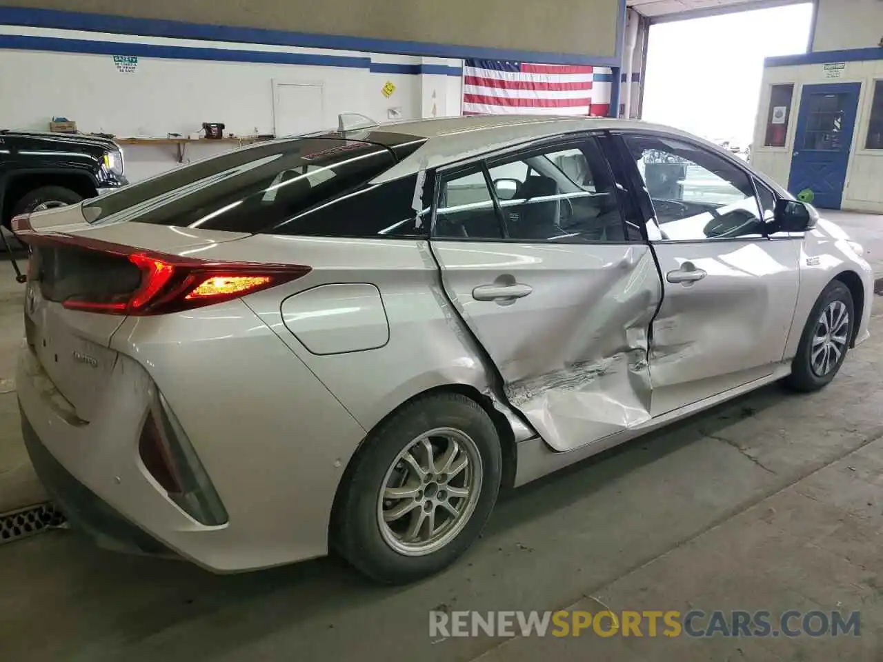 3 Photograph of a damaged car JTDKARFP4L3142207 TOYOTA PRIUS 2020