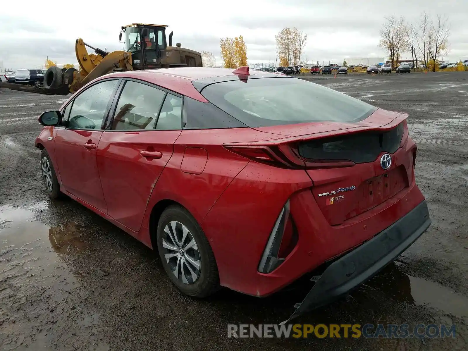 3 Photograph of a damaged car JTDKARFP4L3145561 TOYOTA PRIUS 2020