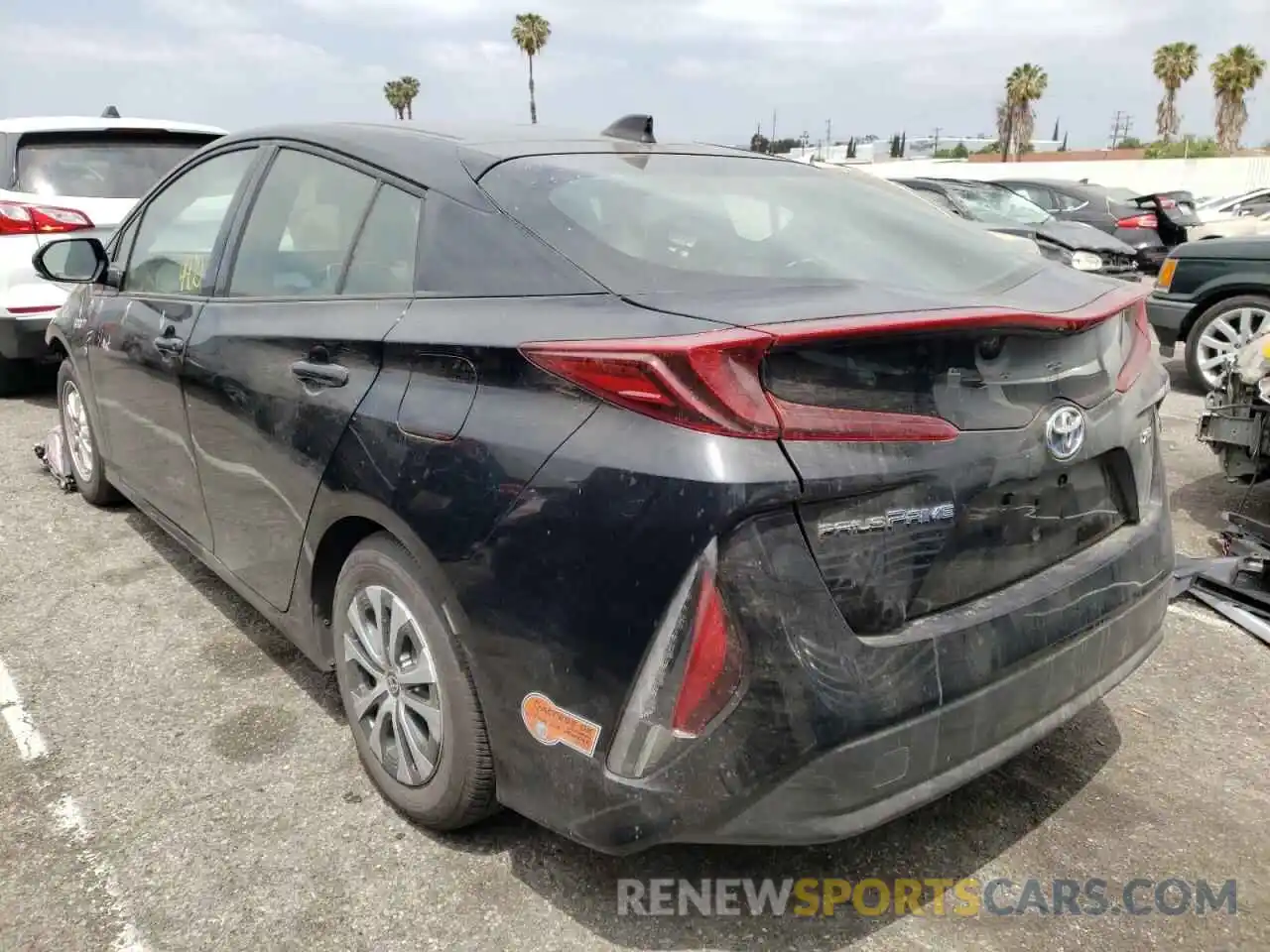 3 Photograph of a damaged car JTDKARFP4L3146855 TOYOTA PRIUS 2020