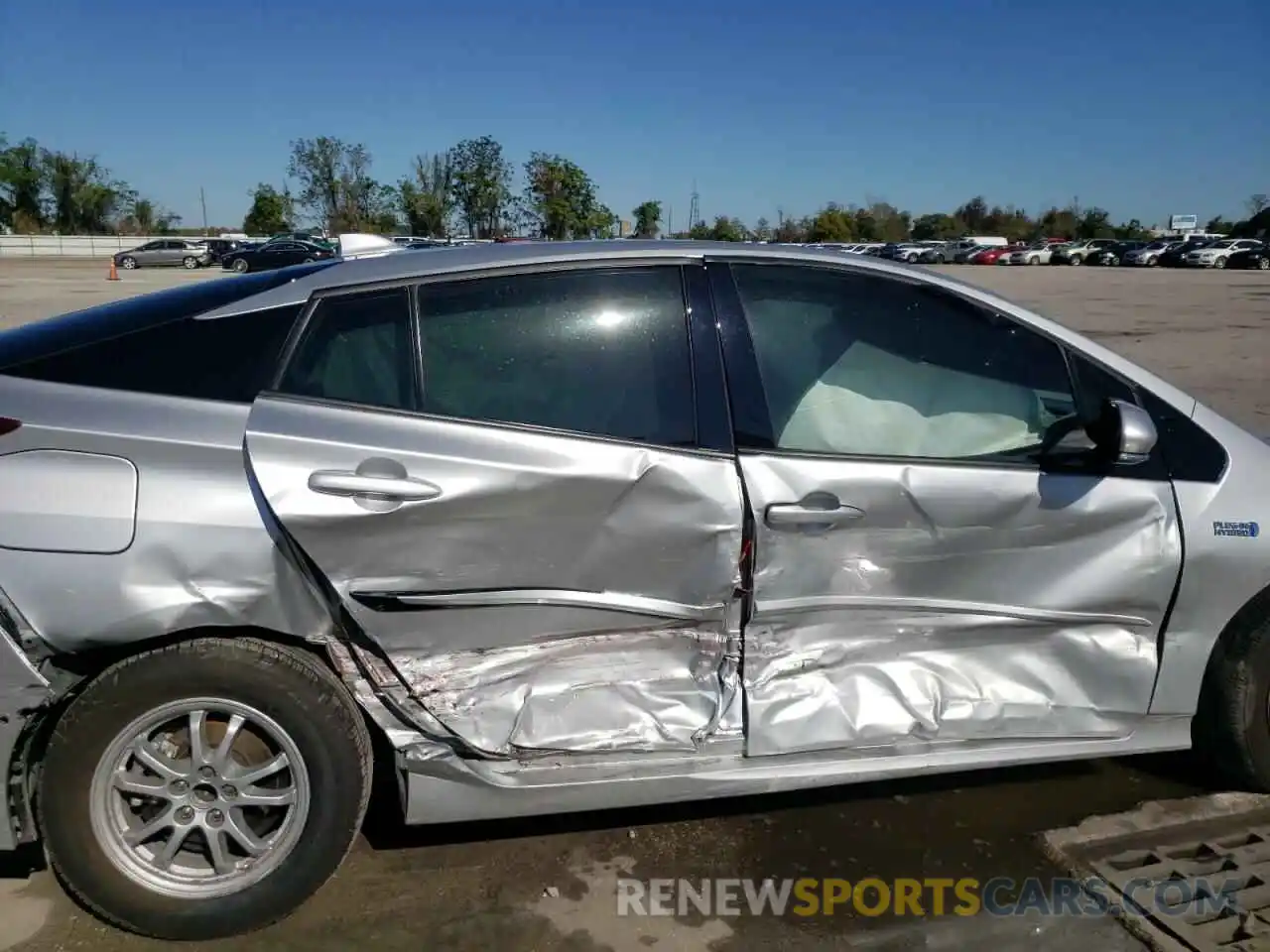 9 Photograph of a damaged car JTDKARFP4L3151487 TOYOTA PRIUS 2020