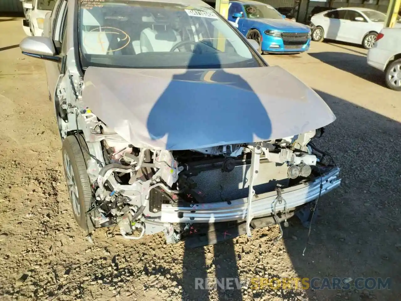 9 Photograph of a damaged car JTDKARFP4L3153398 TOYOTA PRIUS 2020