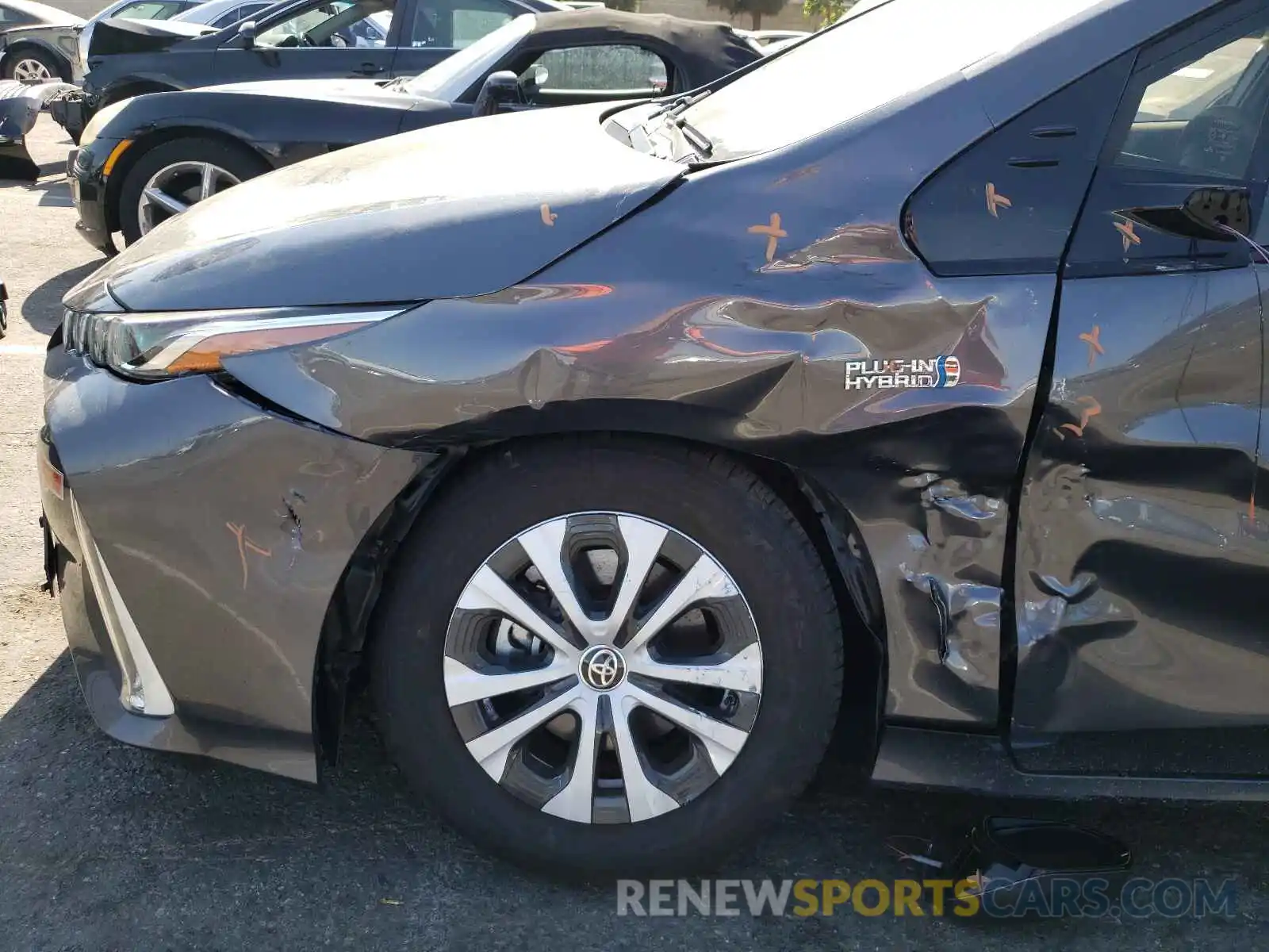 9 Photograph of a damaged car JTDKARFP4L3155202 TOYOTA PRIUS 2020