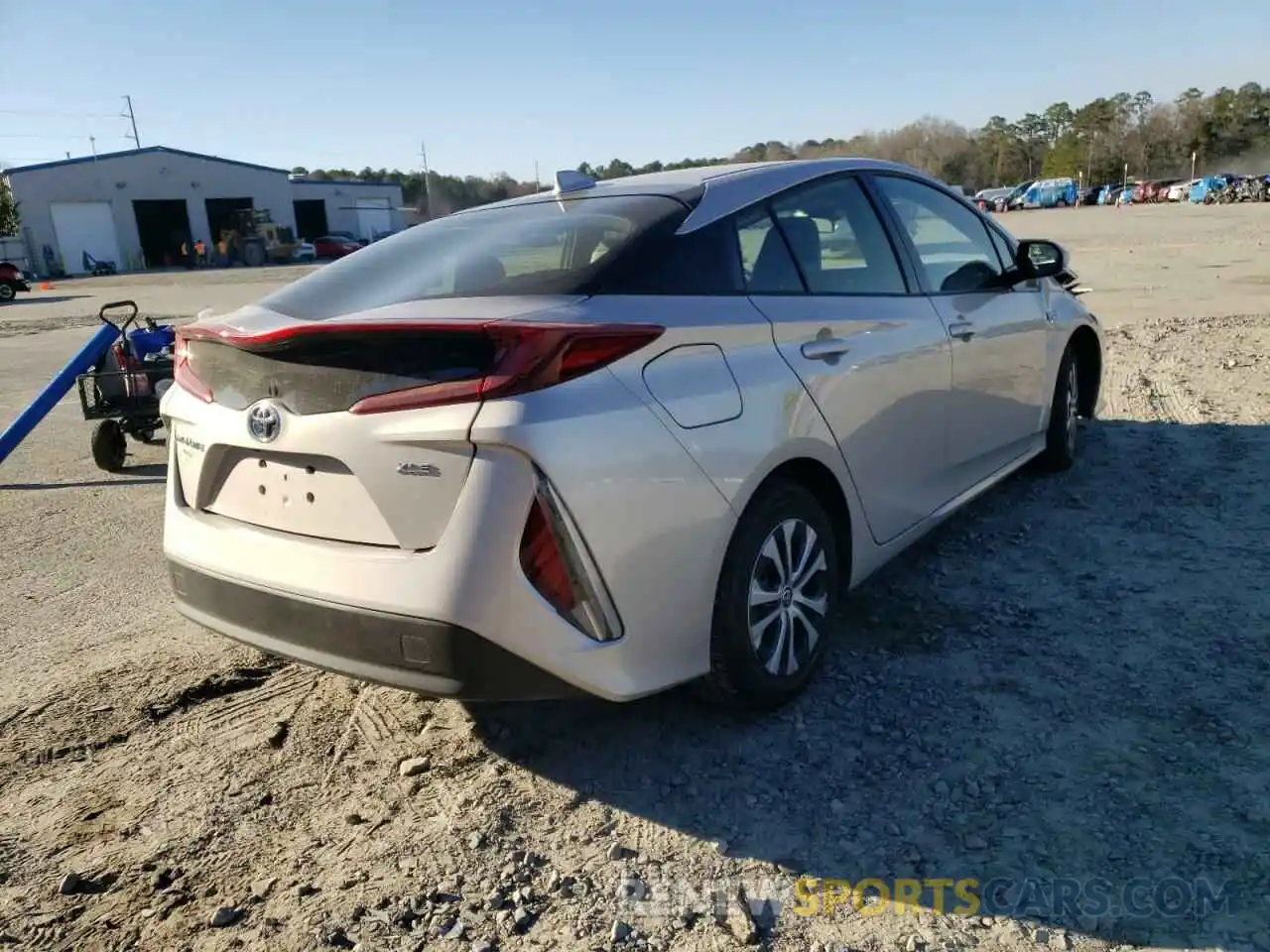 4 Photograph of a damaged car JTDKARFP4L3157189 TOYOTA PRIUS 2020