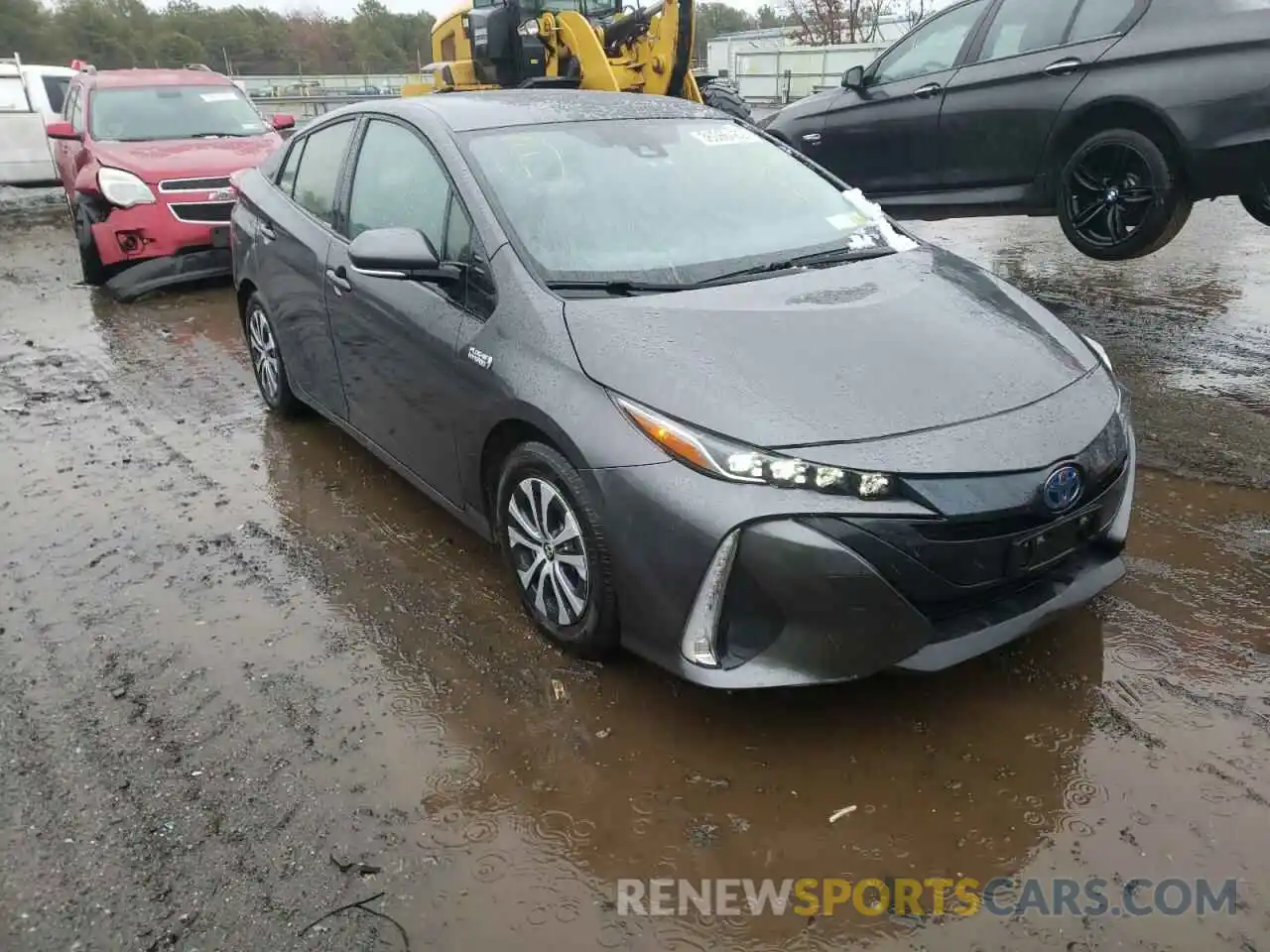 1 Photograph of a damaged car JTDKARFP4L3158343 TOYOTA PRIUS 2020