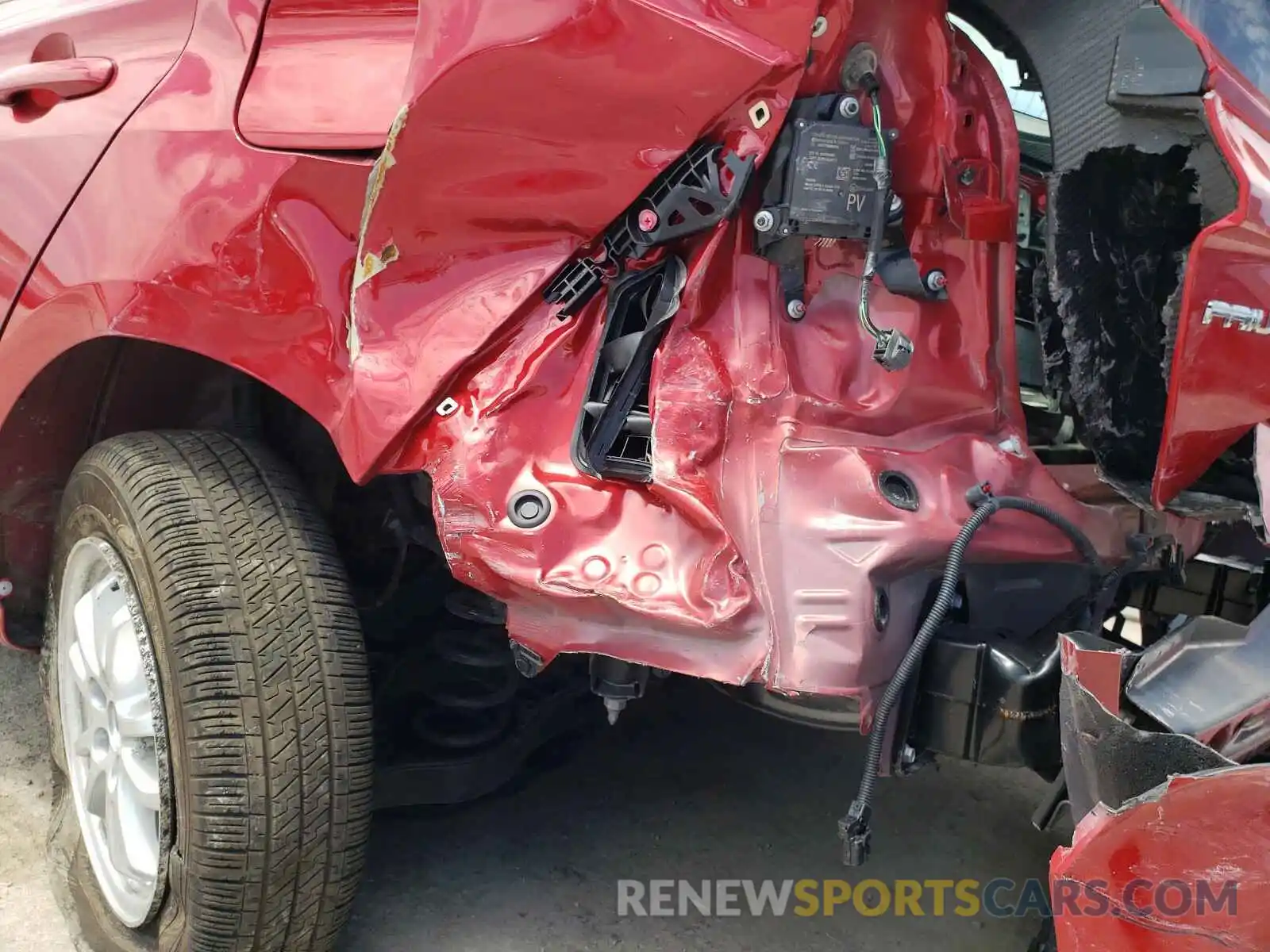 9 Photograph of a damaged car JTDKARFP4L3160335 TOYOTA PRIUS 2020