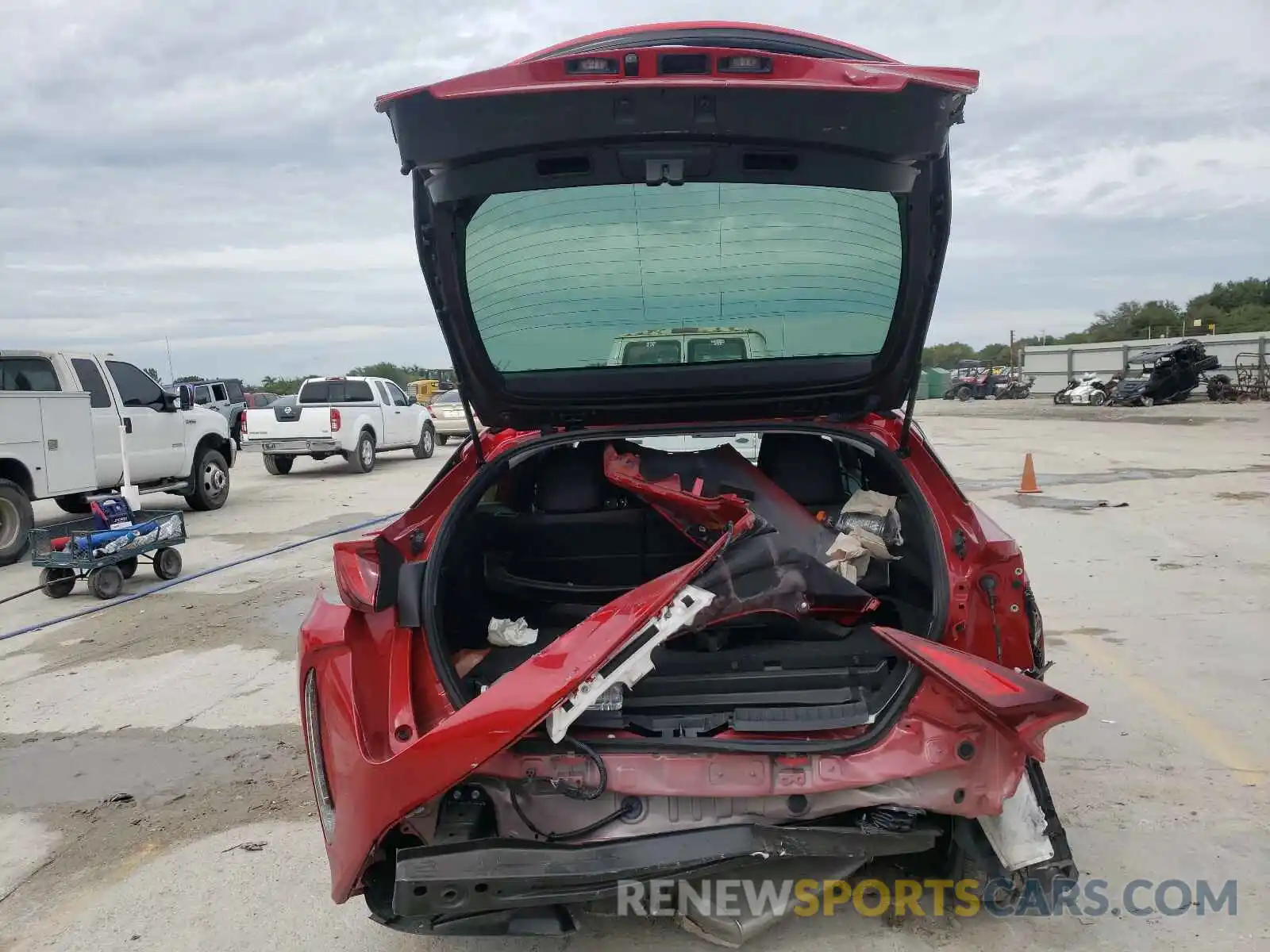 9 Photograph of a damaged car JTDKARFP4L3162649 TOYOTA PRIUS 2020