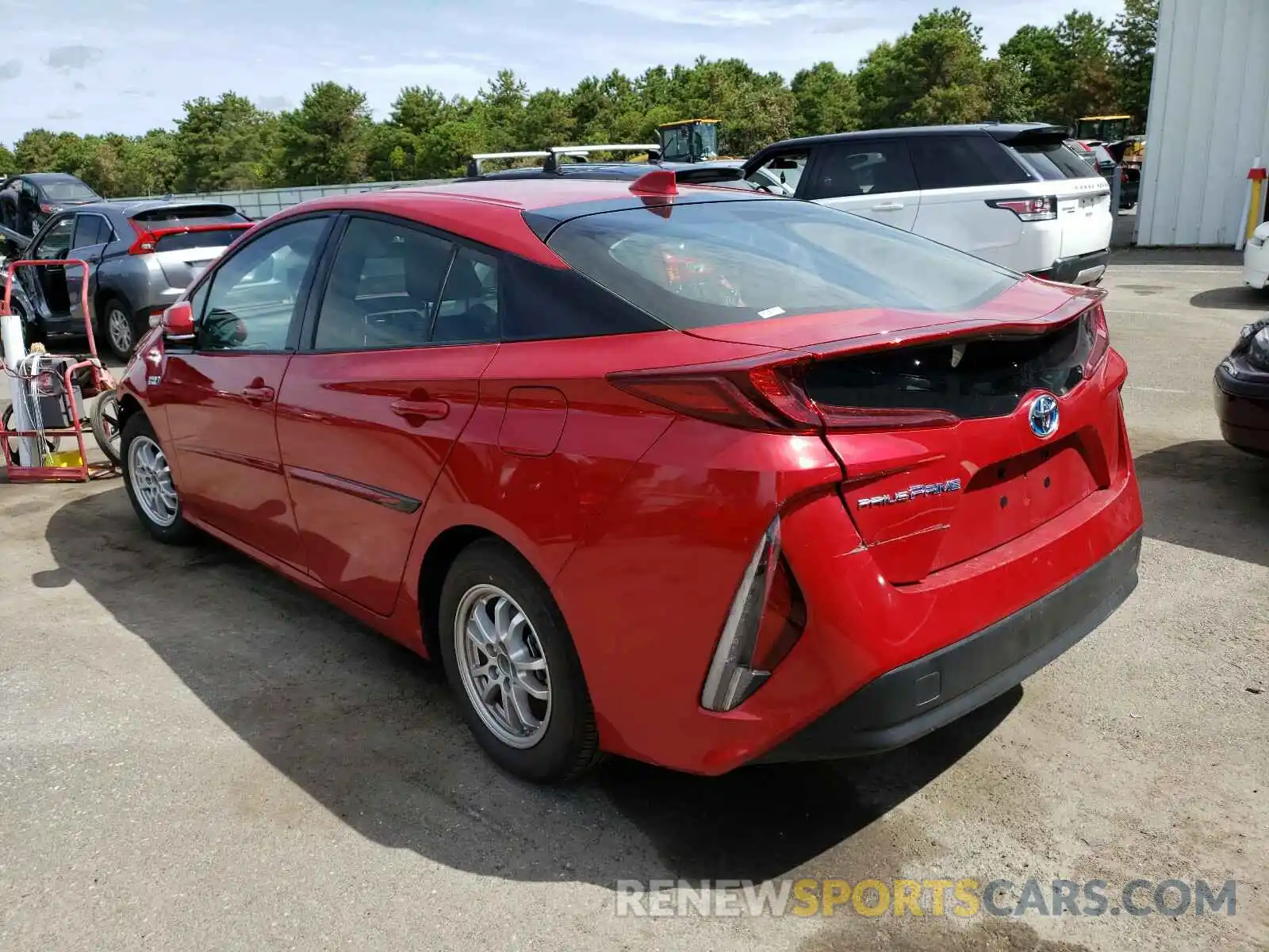 3 Photograph of a damaged car JTDKARFP5L3124184 TOYOTA PRIUS 2020