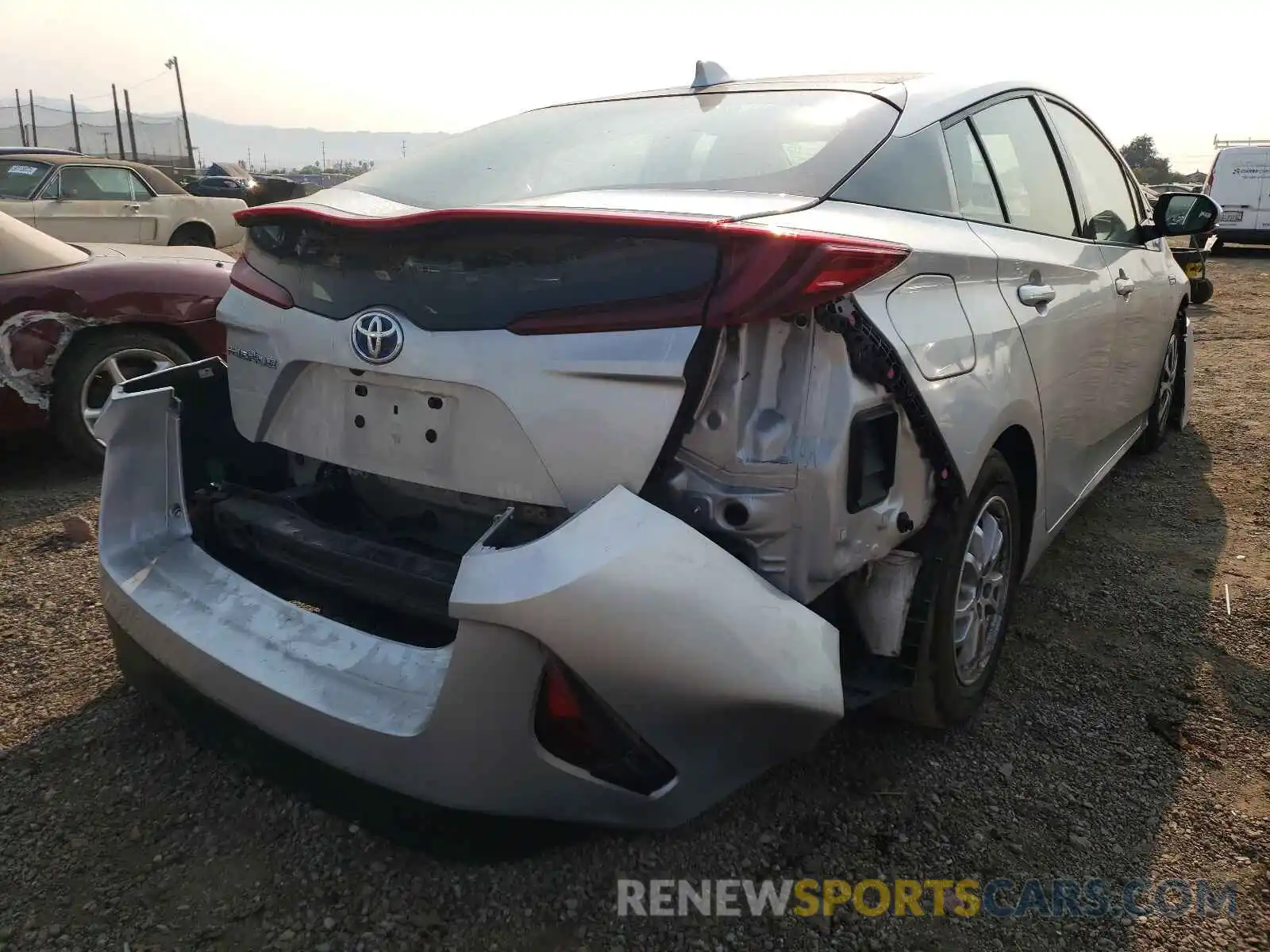 4 Photograph of a damaged car JTDKARFP5L3124590 TOYOTA PRIUS 2020