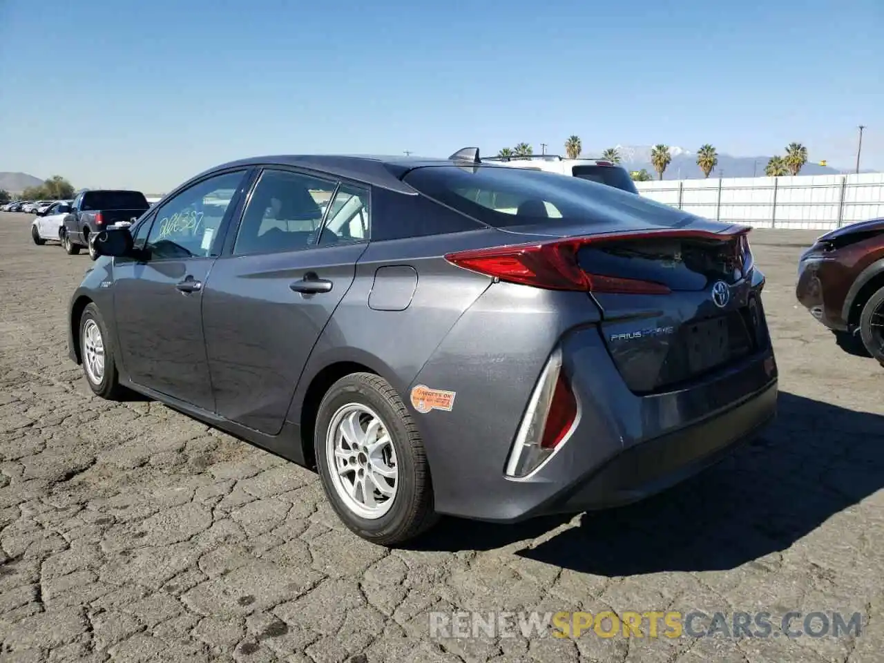 3 Photograph of a damaged car JTDKARFP5L3139218 TOYOTA PRIUS 2020