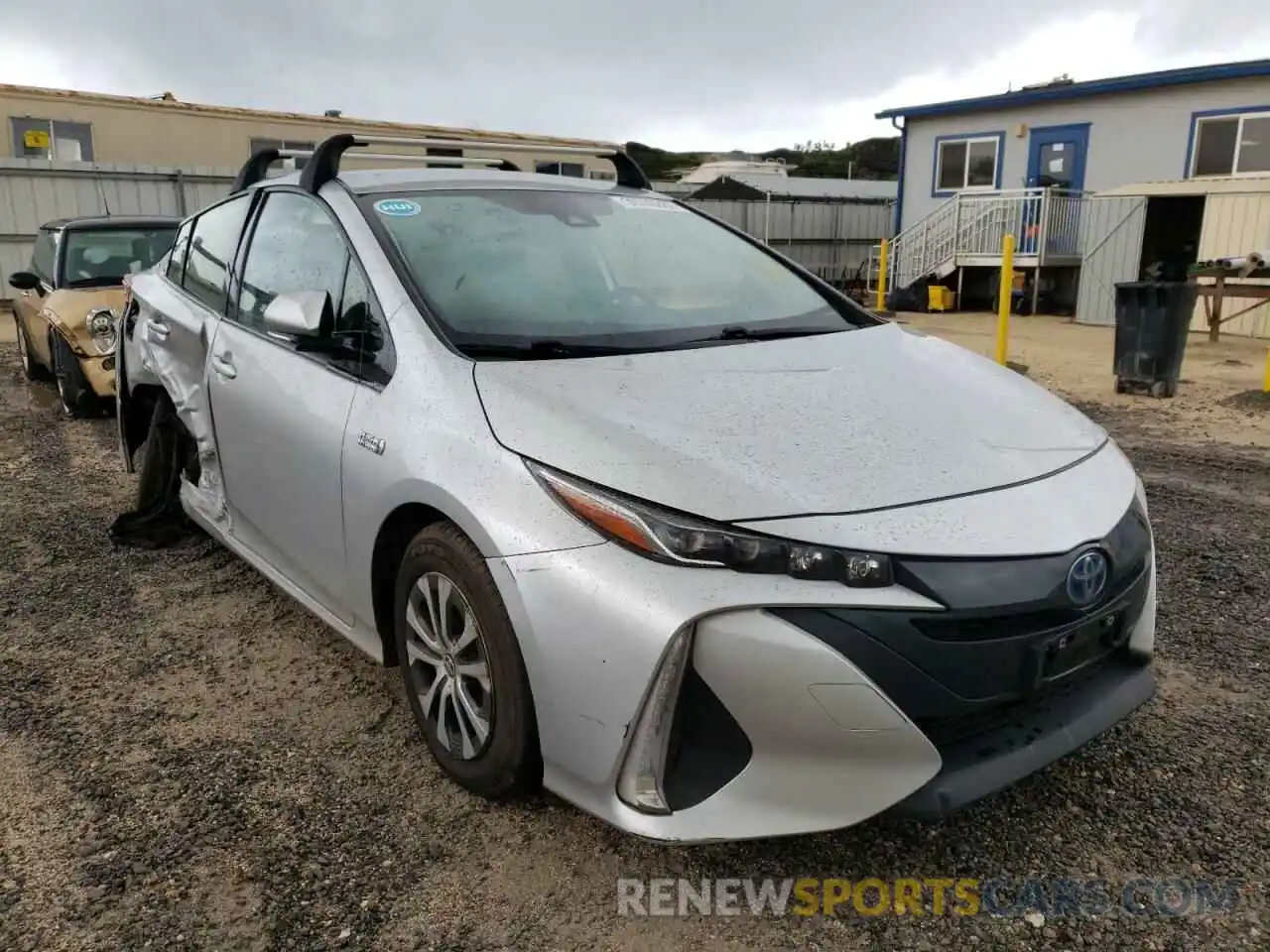 1 Photograph of a damaged car JTDKARFP5L3140966 TOYOTA PRIUS 2020