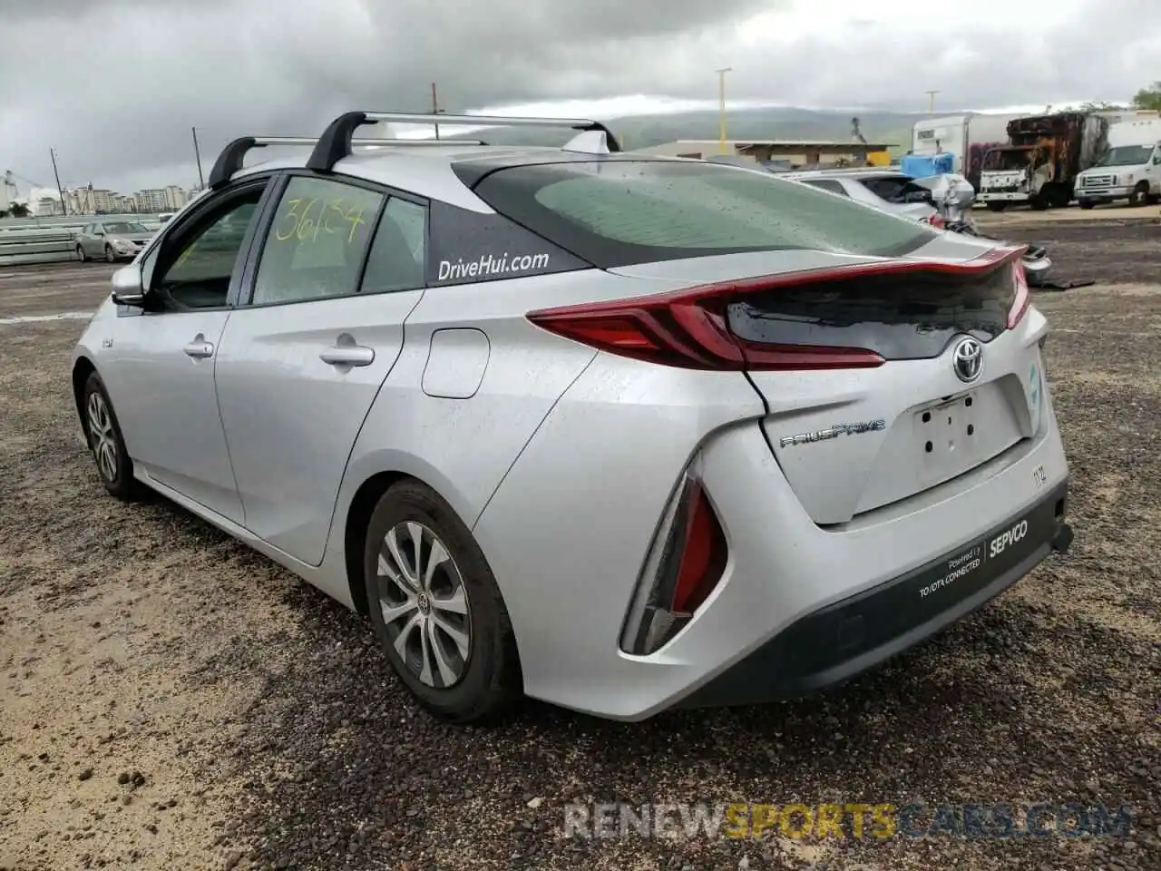 3 Photograph of a damaged car JTDKARFP5L3140966 TOYOTA PRIUS 2020