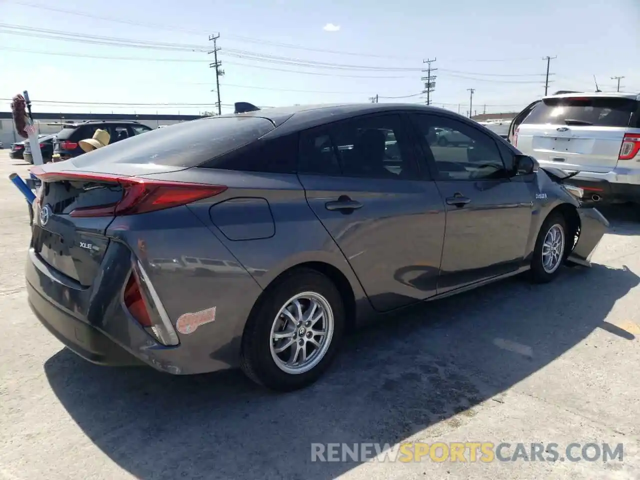 4 Photograph of a damaged car JTDKARFP5L3149912 TOYOTA PRIUS 2020