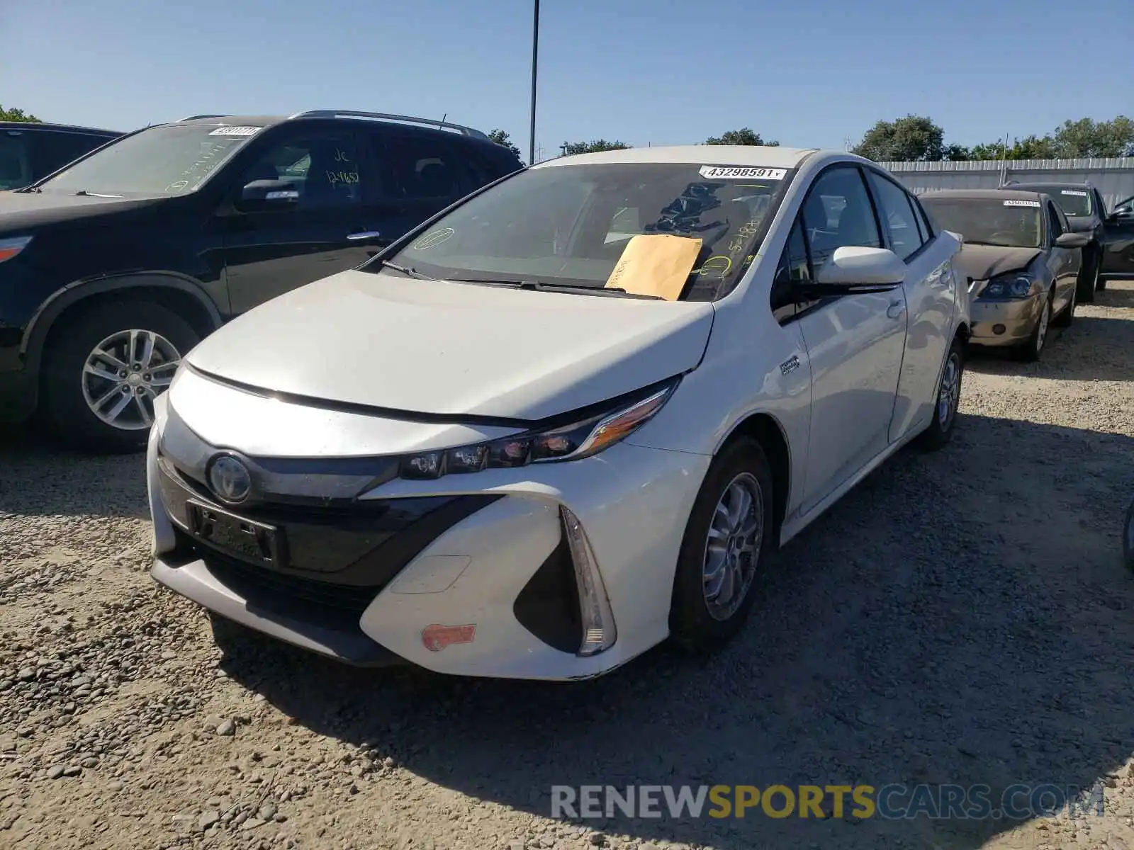 2 Photograph of a damaged car JTDKARFP5L3156262 TOYOTA PRIUS 2020