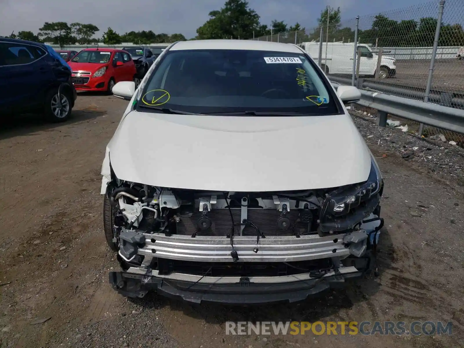 9 Photograph of a damaged car JTDKARFP5L3159467 TOYOTA PRIUS 2020