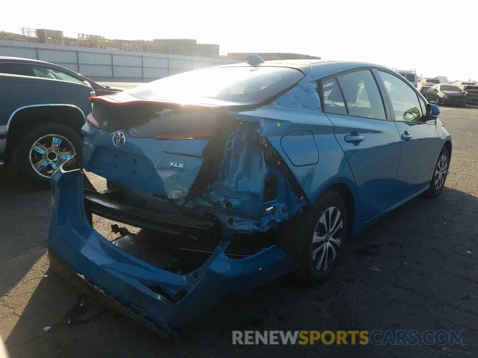 4 Photograph of a damaged car JTDKARFP5L3160344 TOYOTA PRIUS 2020