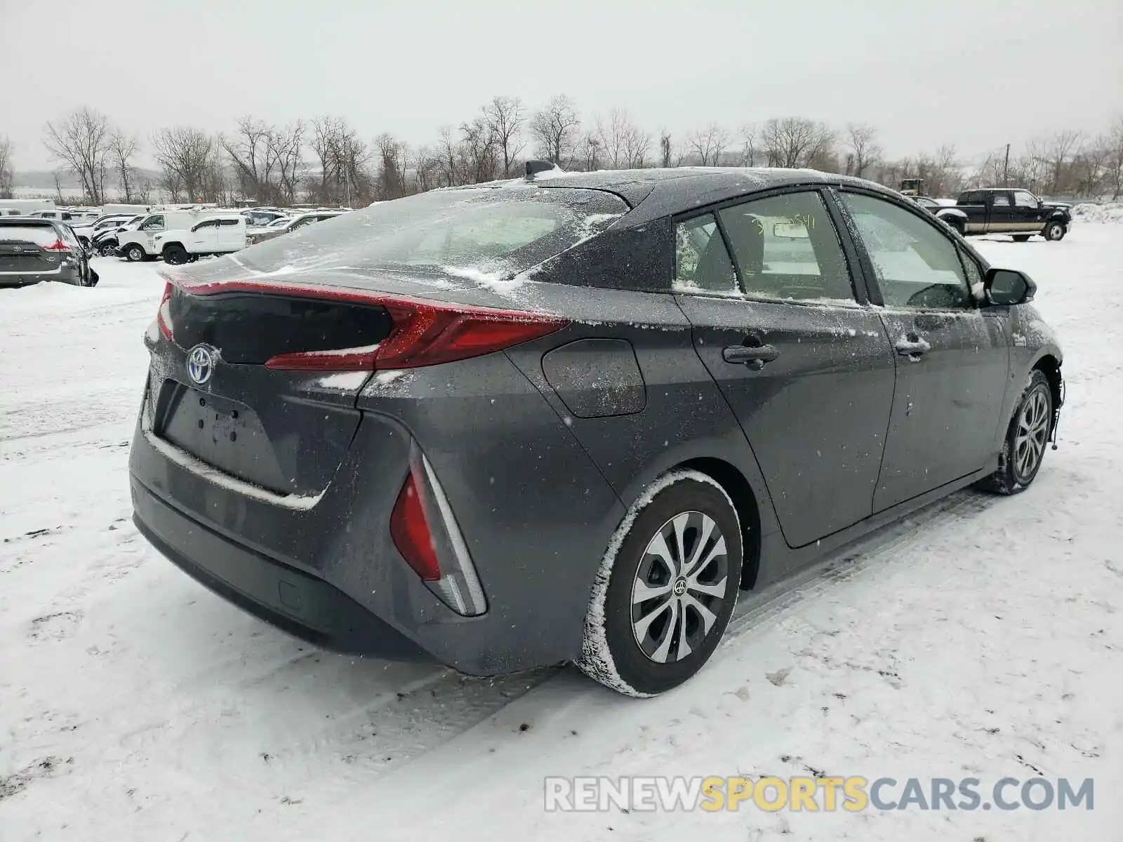 4 Photograph of a damaged car JTDKARFP5L3161428 TOYOTA PRIUS 2020