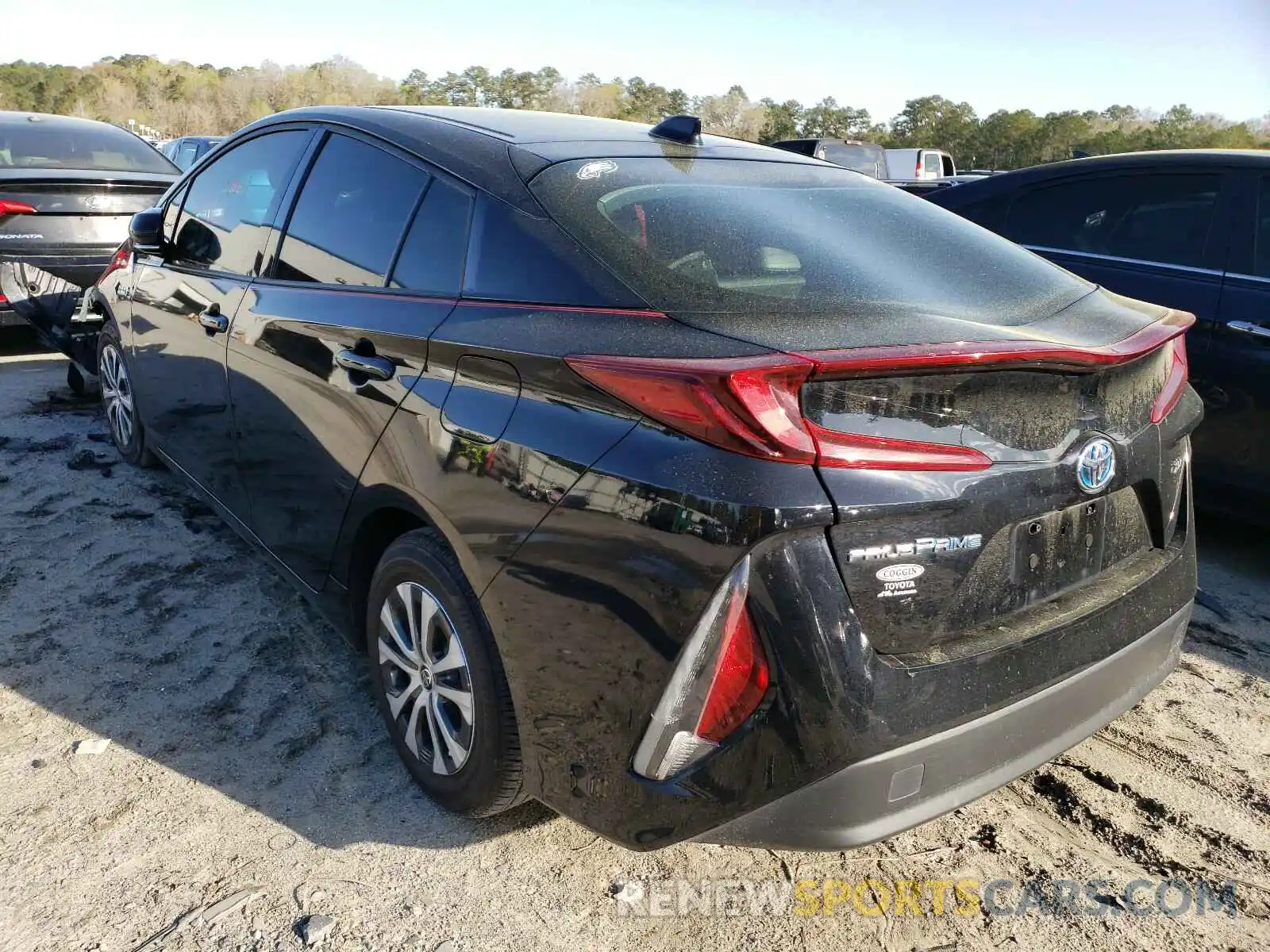 3 Photograph of a damaged car JTDKARFP6L3120161 TOYOTA PRIUS 2020