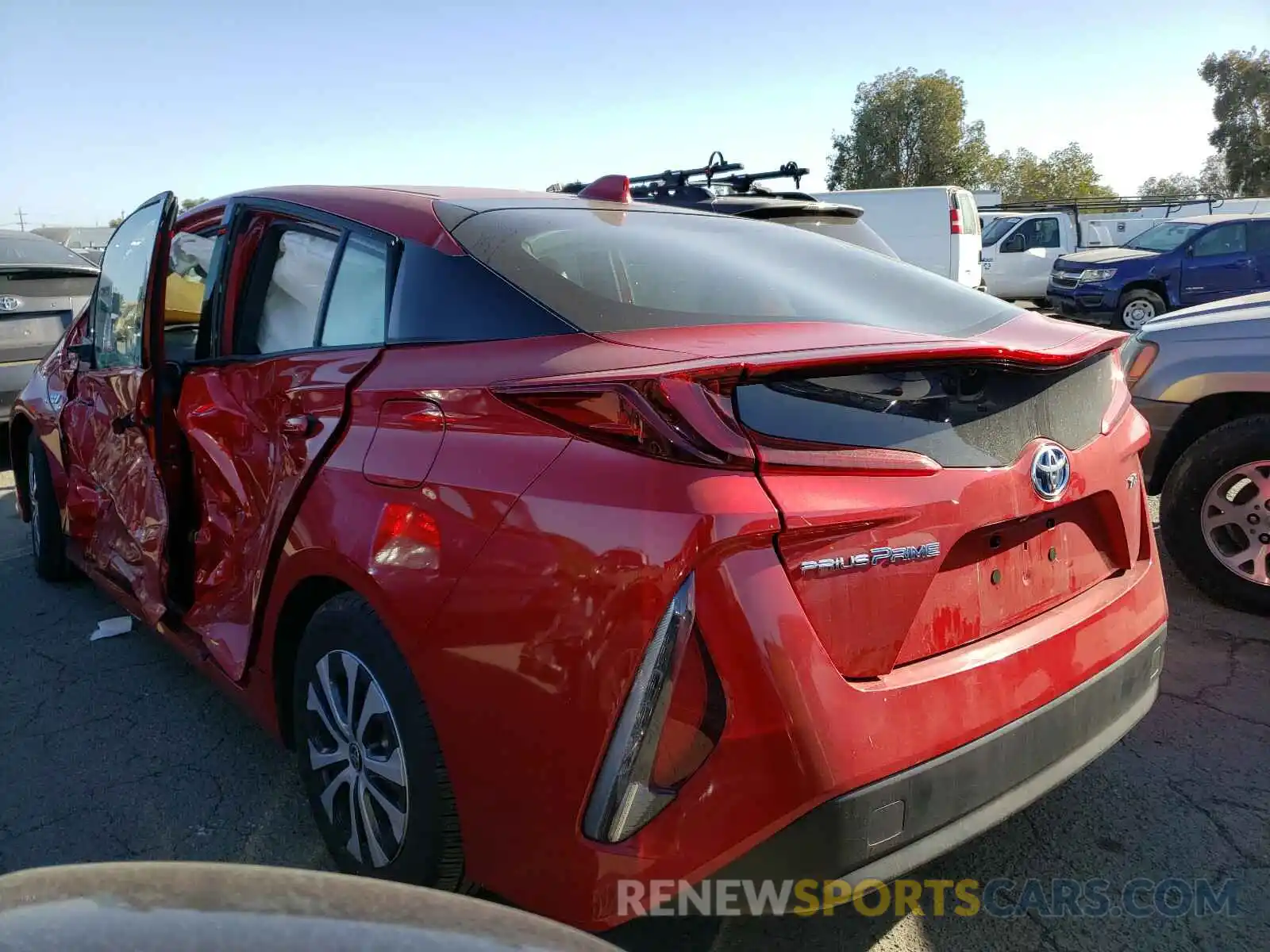 3 Photograph of a damaged car JTDKARFP6L3121648 TOYOTA PRIUS 2020