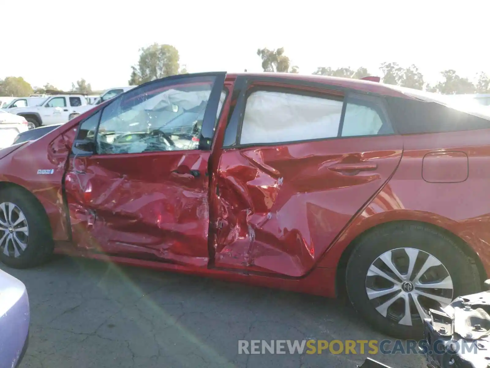 9 Photograph of a damaged car JTDKARFP6L3121648 TOYOTA PRIUS 2020