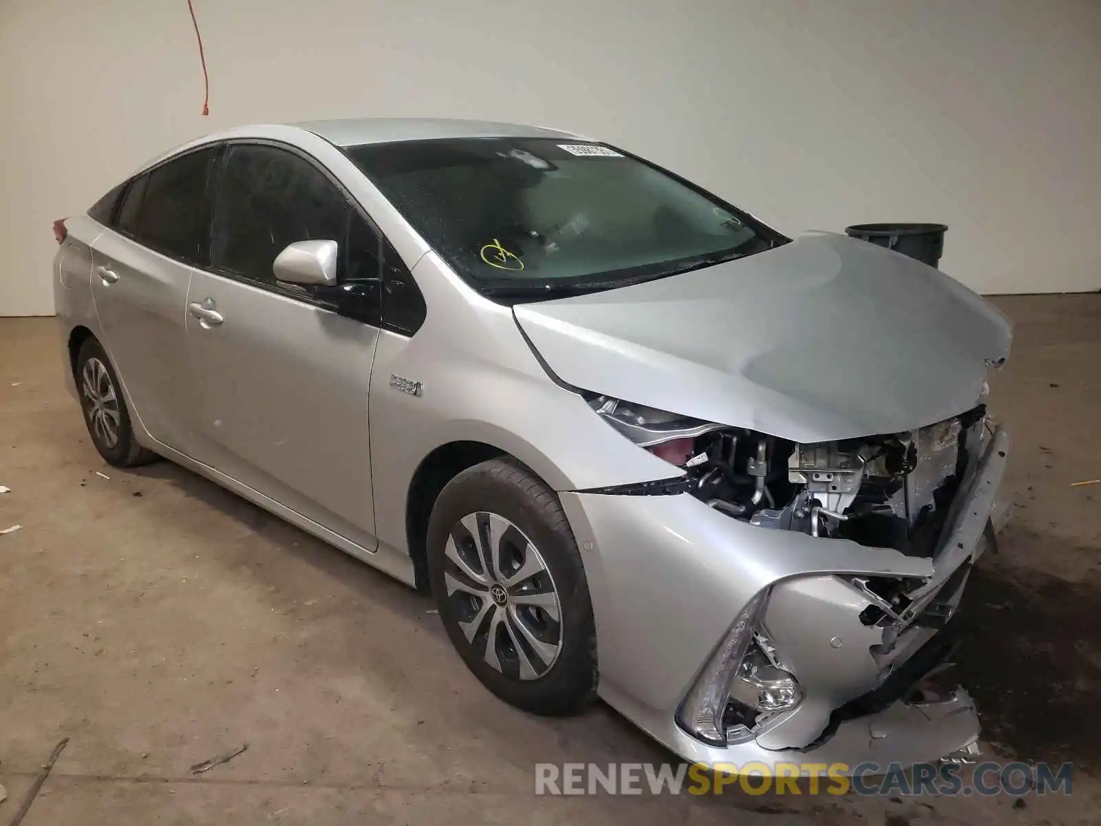 1 Photograph of a damaged car JTDKARFP6L3136750 TOYOTA PRIUS 2020