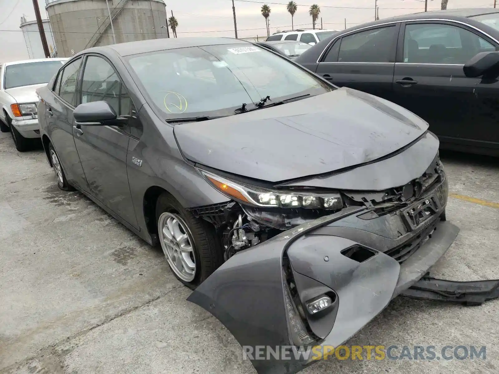 1 Photograph of a damaged car JTDKARFP6L3141608 TOYOTA PRIUS 2020