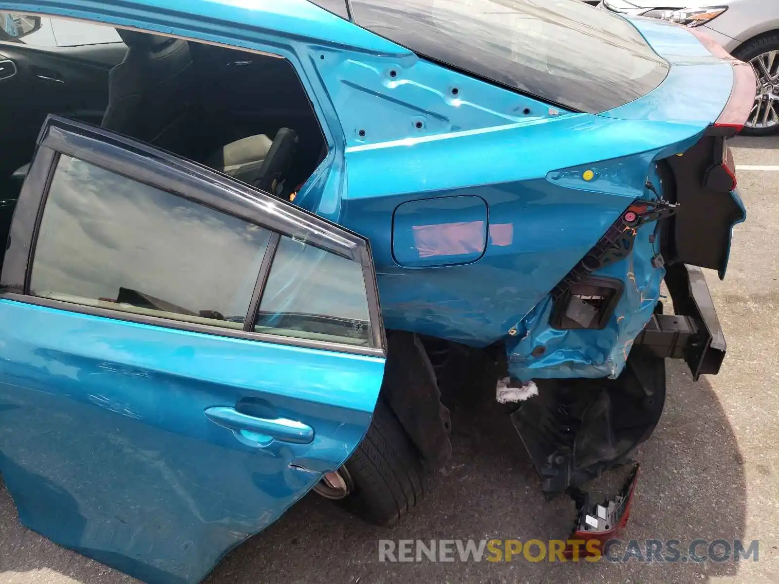 9 Photograph of a damaged car JTDKARFP6L3145139 TOYOTA PRIUS 2020