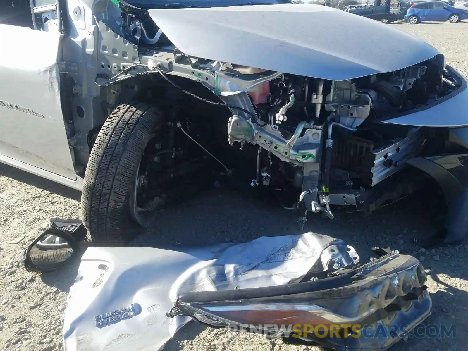 9 Фотография поврежденного автомобиля JTDKARFP6L3150051 TOYOTA PRIUS 2020