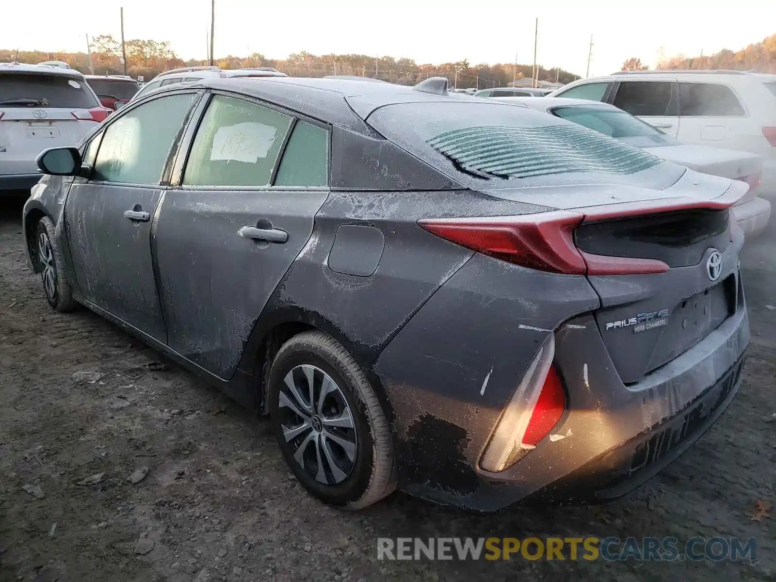 3 Photograph of a damaged car JTDKARFP6L3158960 TOYOTA PRIUS 2020