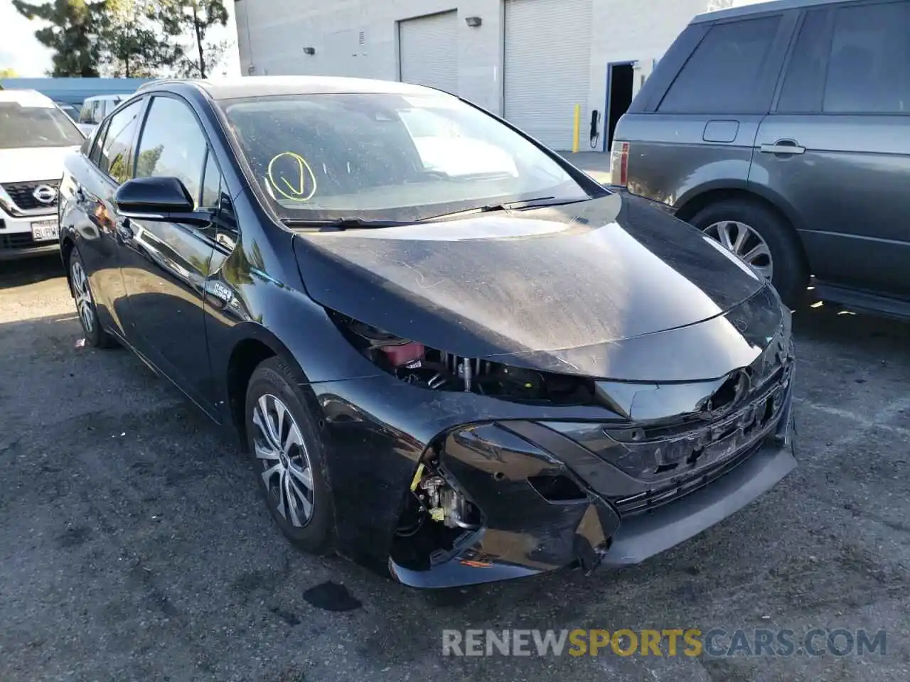 1 Photograph of a damaged car JTDKARFP6L3160613 TOYOTA PRIUS 2020