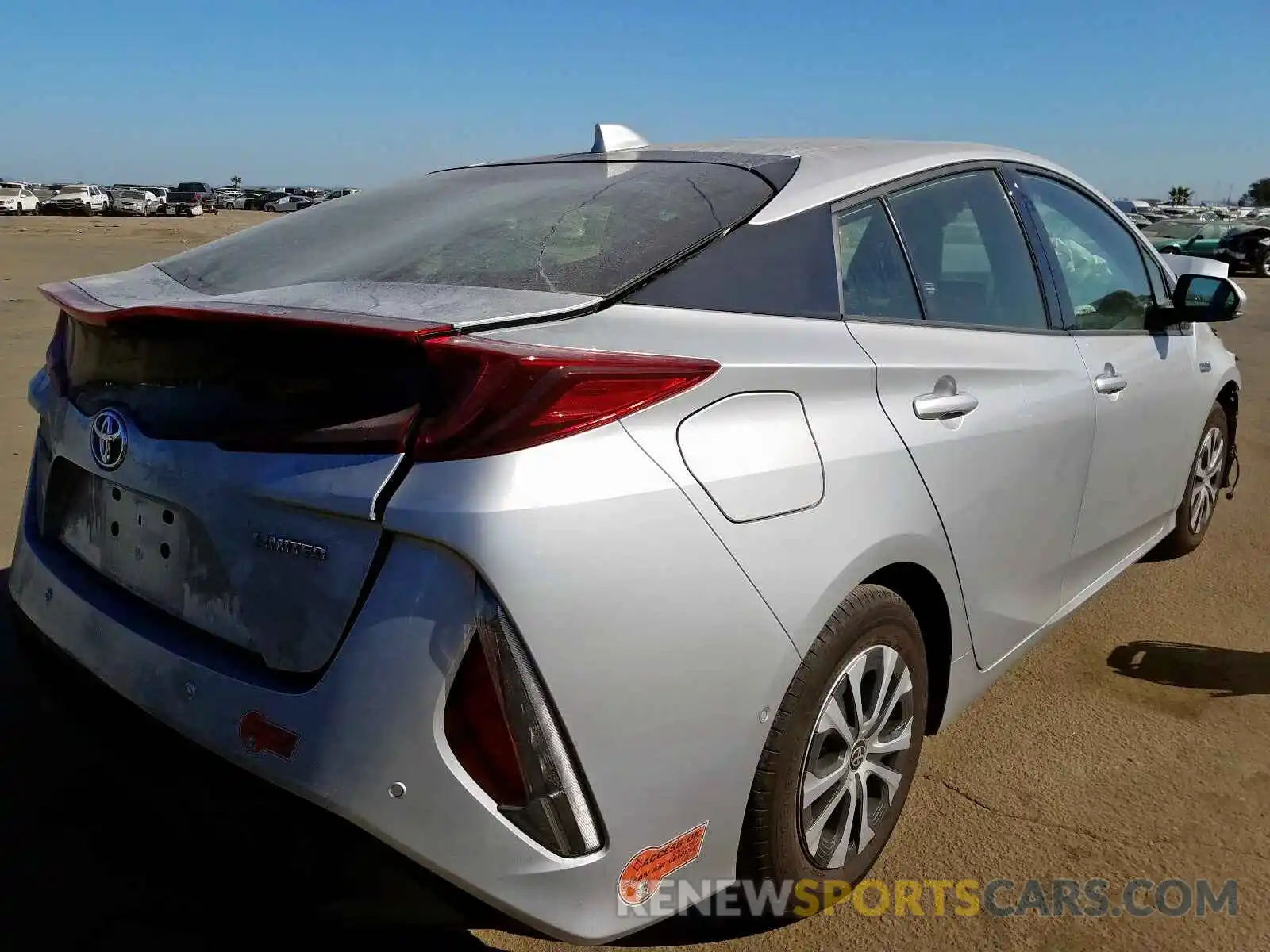 4 Photograph of a damaged car JTDKARFP7L3128835 TOYOTA PRIUS 2020