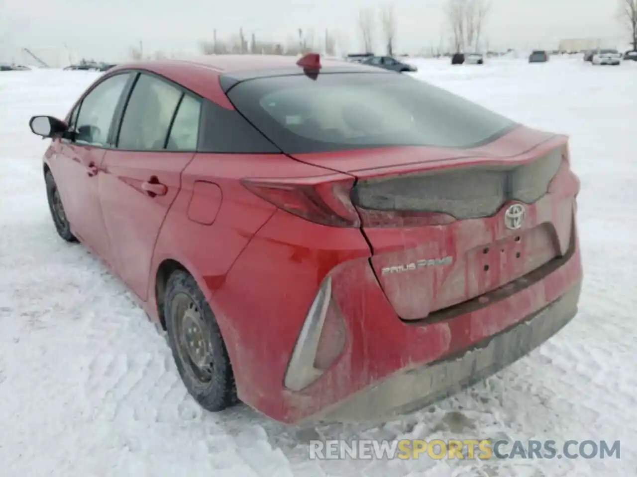 3 Photograph of a damaged car JTDKARFP7L3131850 TOYOTA PRIUS 2020