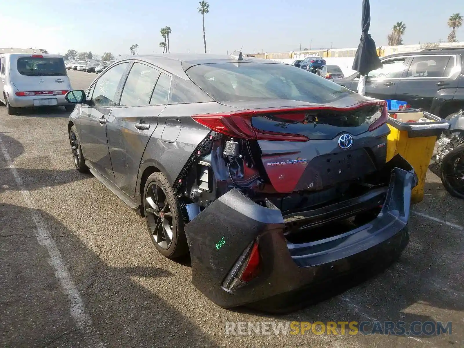 3 Photograph of a damaged car JTDKARFP7L3139172 TOYOTA PRIUS 2020