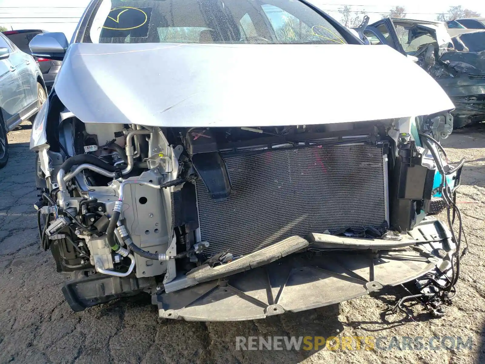 9 Фотография поврежденного автомобиля JTDKARFP7L3141133 TOYOTA PRIUS 2020