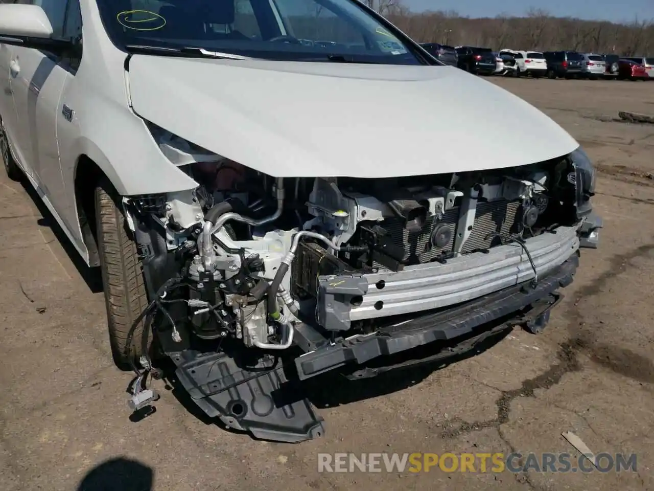 9 Photograph of a damaged car JTDKARFP7L3148342 TOYOTA PRIUS 2020