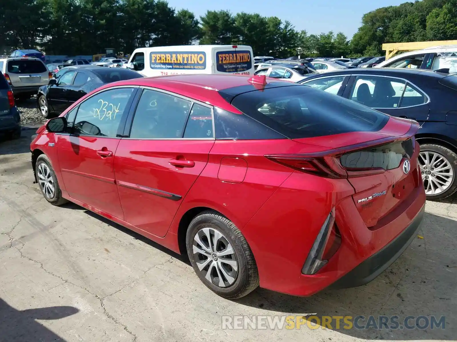 3 Photograph of a damaged car JTDKARFP7L3150589 TOYOTA PRIUS 2020