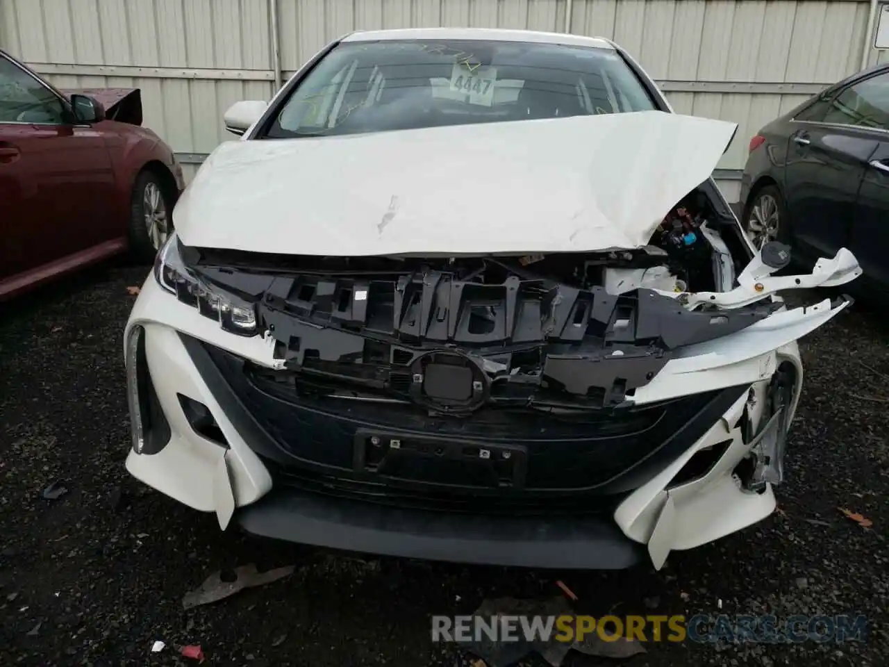 9 Photograph of a damaged car JTDKARFP7L3160619 TOYOTA PRIUS 2020