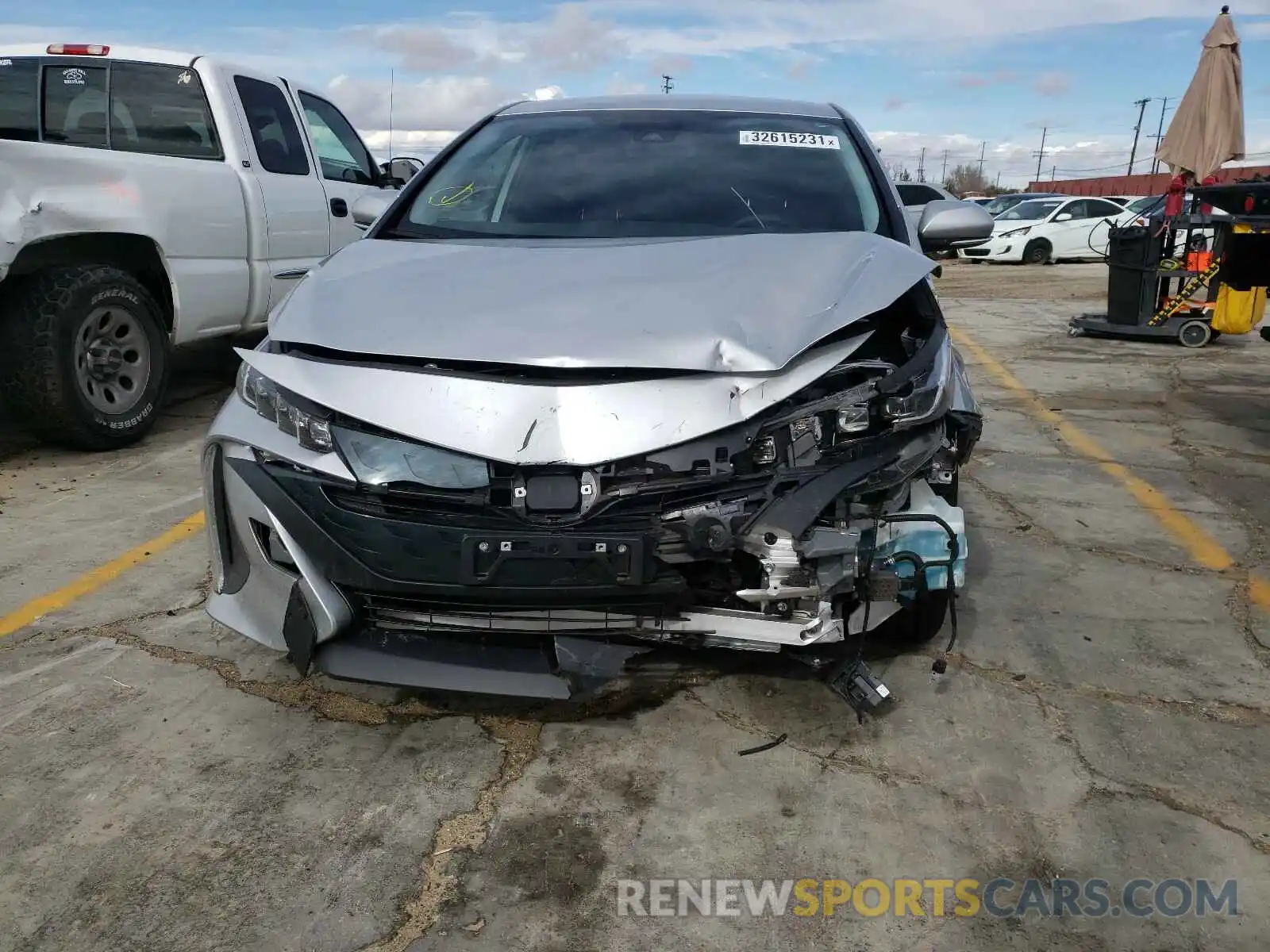 9 Photograph of a damaged car JTDKARFP7L3160992 TOYOTA PRIUS 2020