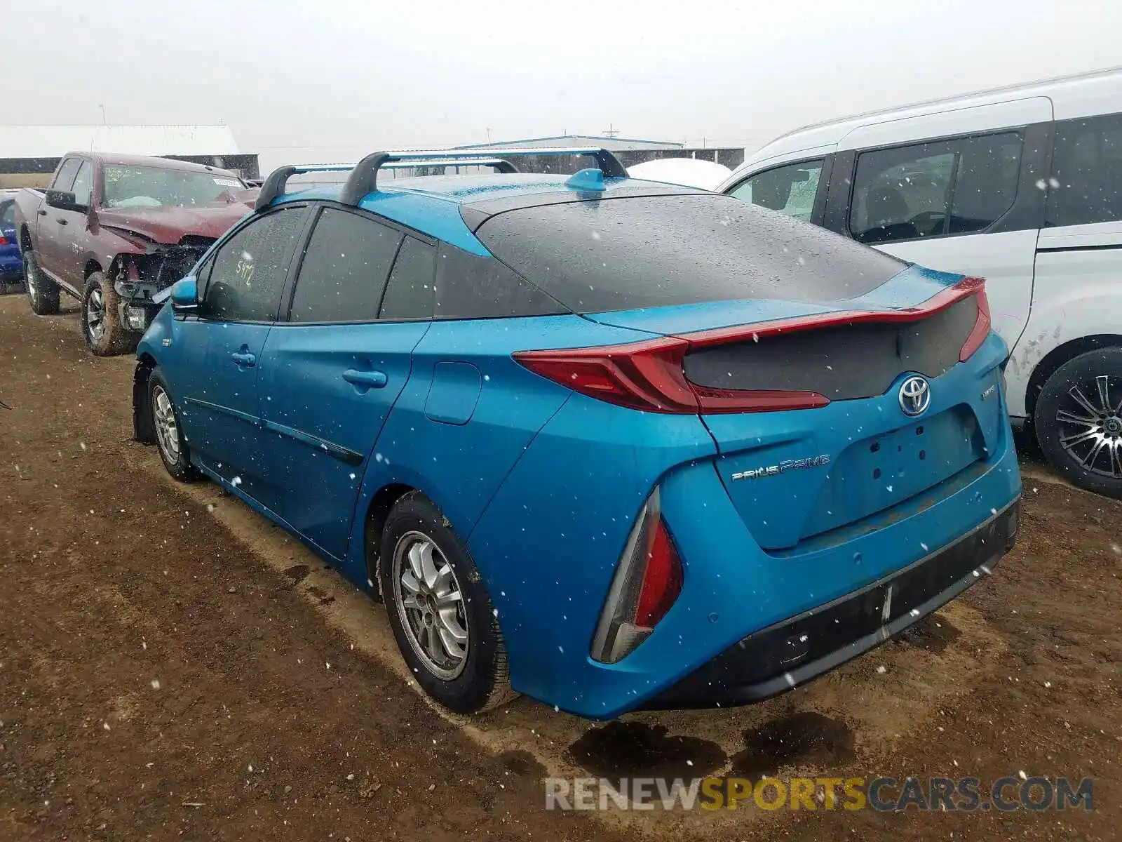 3 Photograph of a damaged car JTDKARFP8L3120890 TOYOTA PRIUS 2020