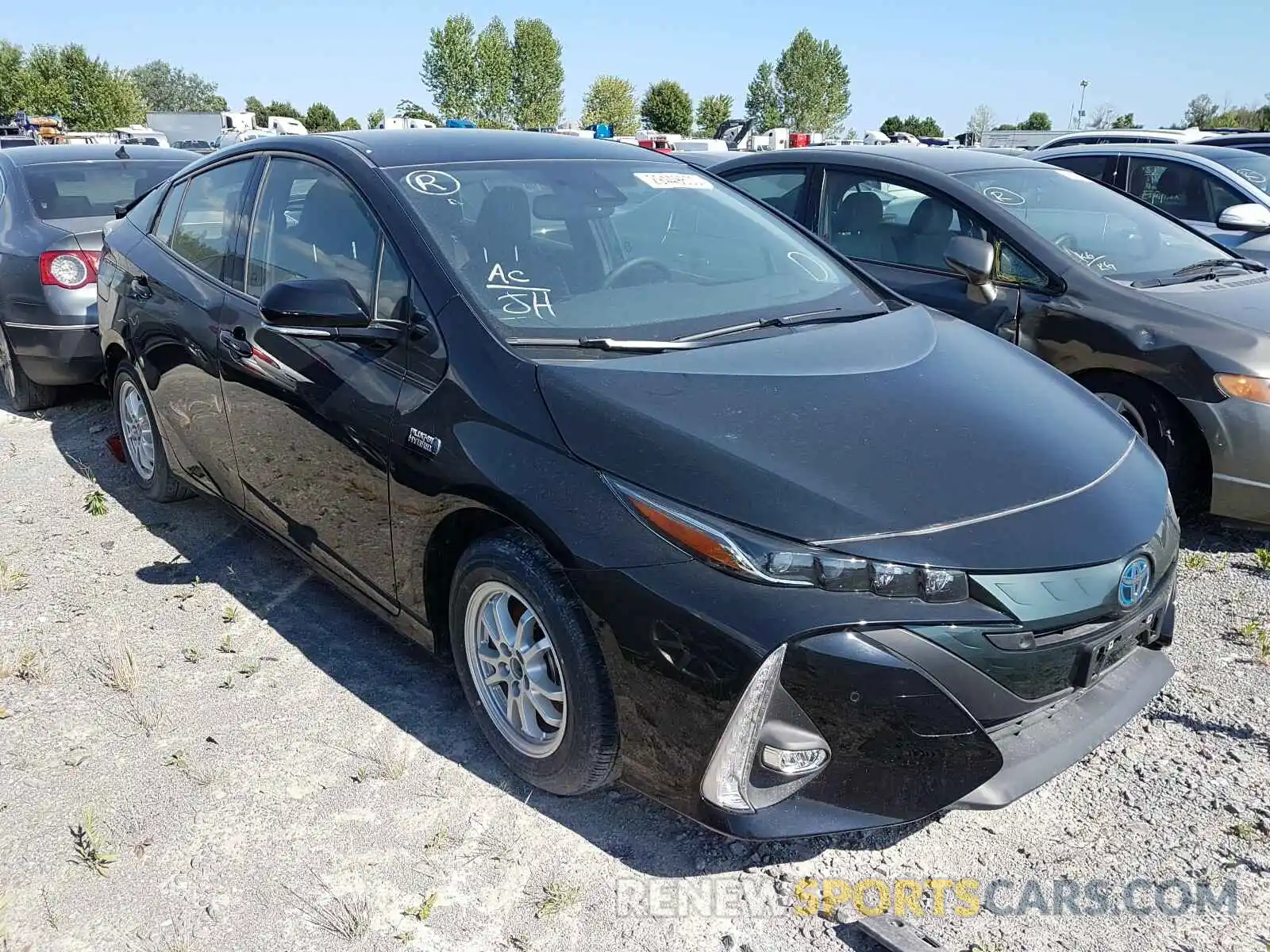 1 Photograph of a damaged car JTDKARFP8L3121800 TOYOTA PRIUS 2020