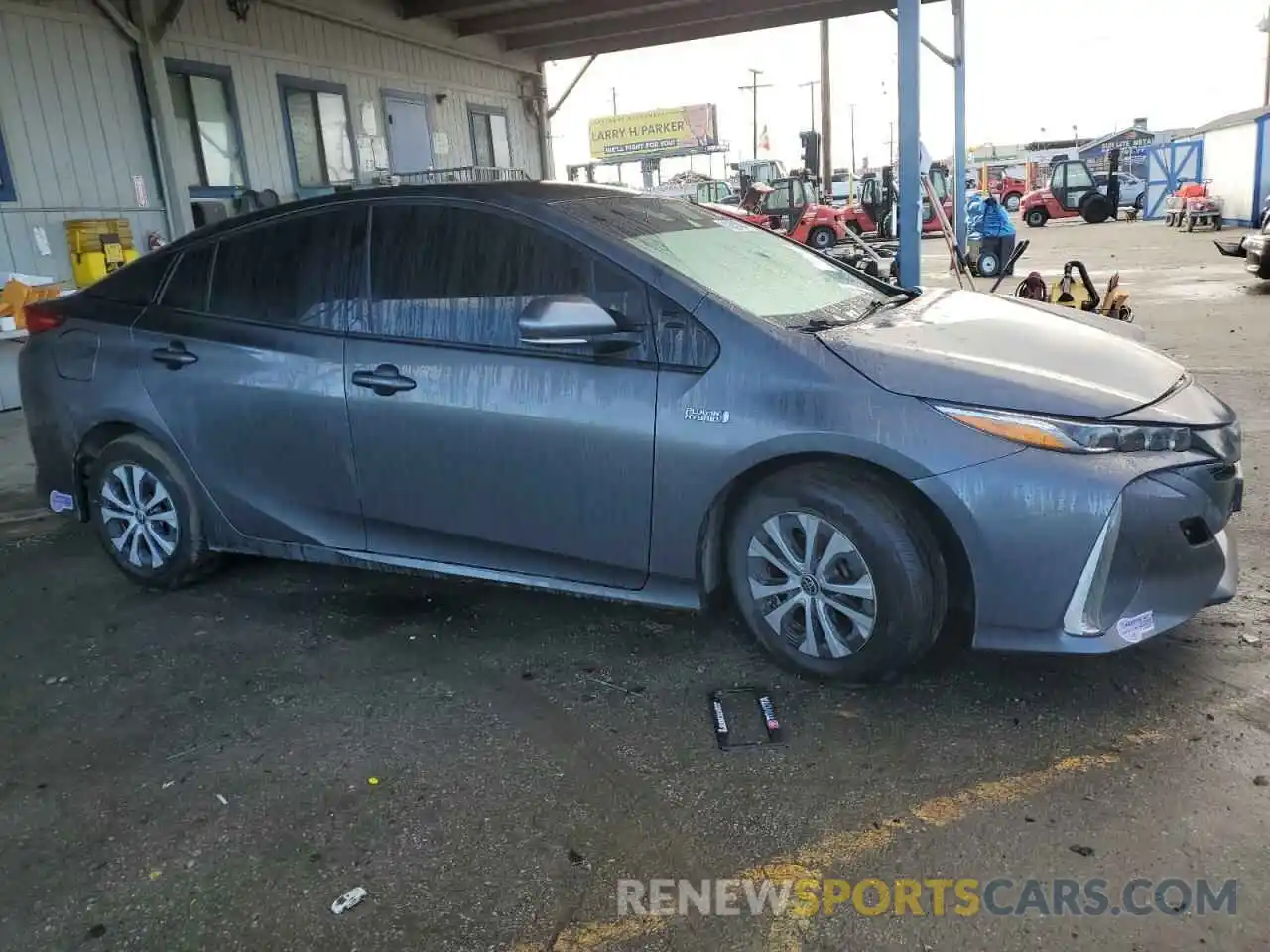 4 Photograph of a damaged car JTDKARFP8L3122509 TOYOTA PRIUS 2020