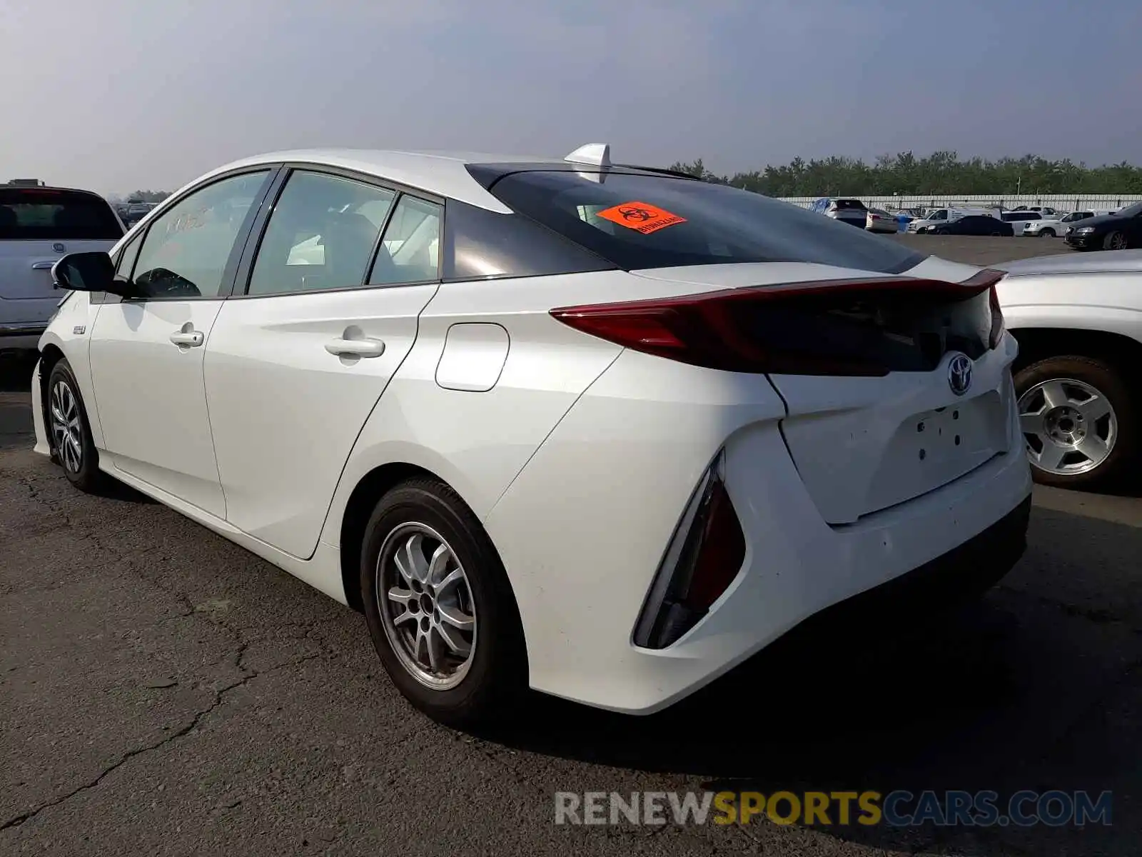 3 Photograph of a damaged car JTDKARFP8L3123871 TOYOTA PRIUS 2020