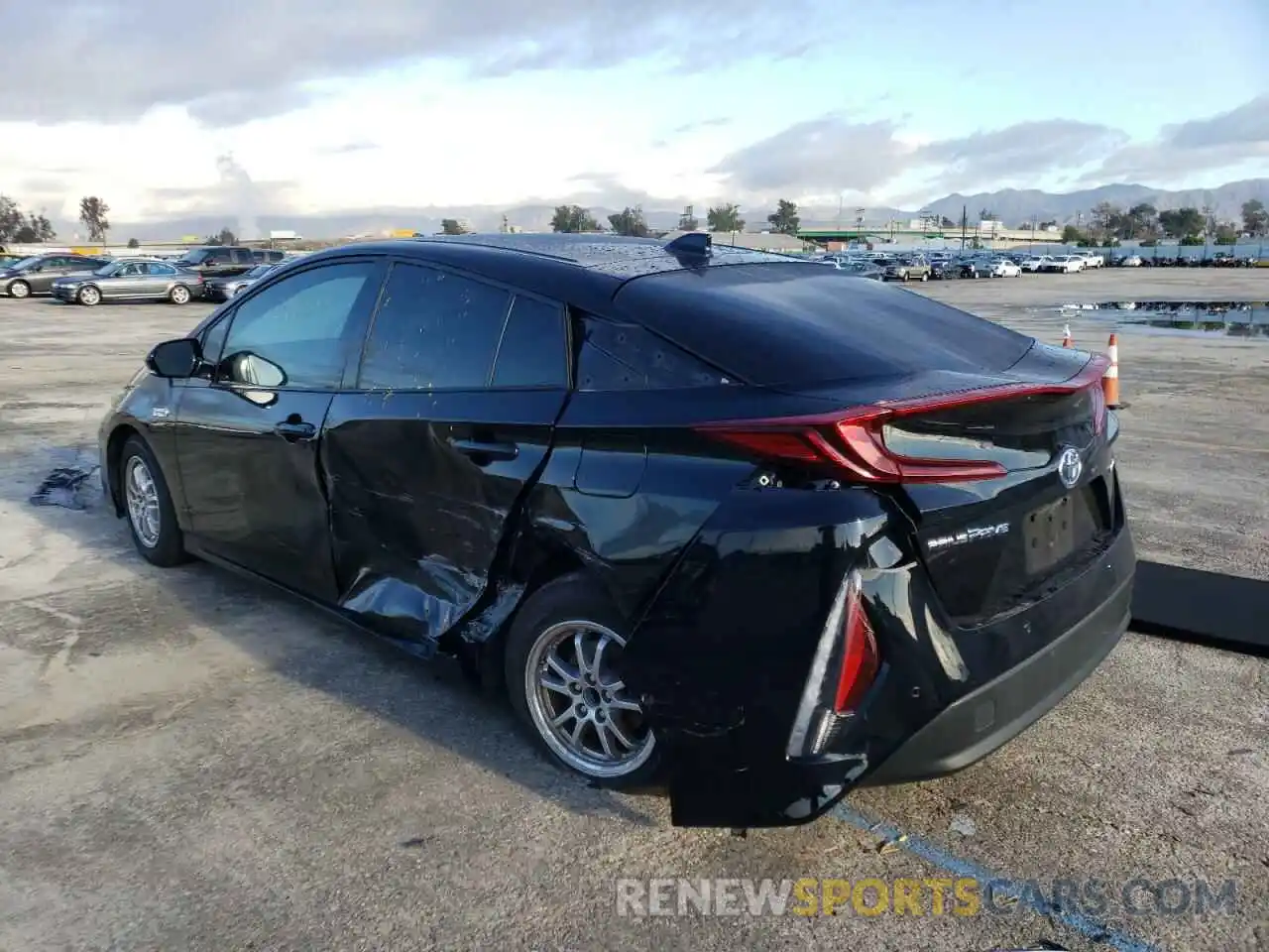 3 Photograph of a damaged car JTDKARFP8L3153825 TOYOTA PRIUS 2020