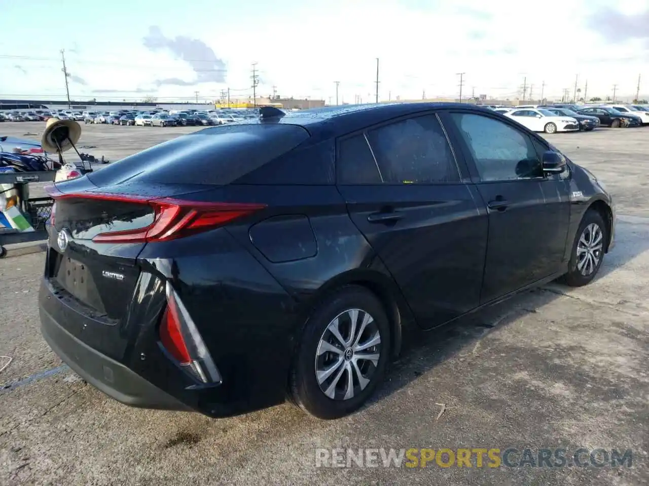 4 Photograph of a damaged car JTDKARFP8L3153825 TOYOTA PRIUS 2020